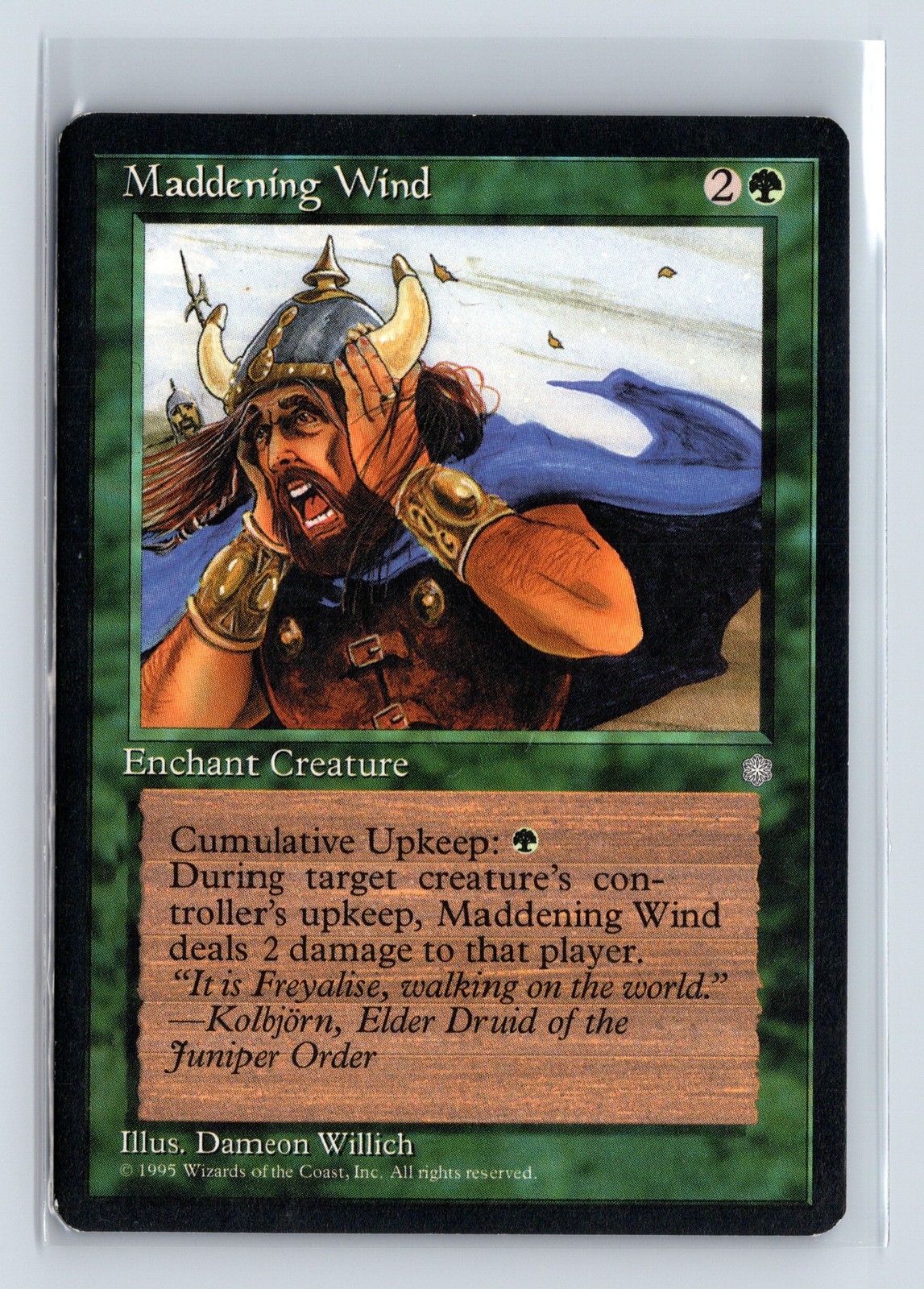 MADDENING WIND (2x) – Ice Age – Uncommon MTG Magic the Gathering