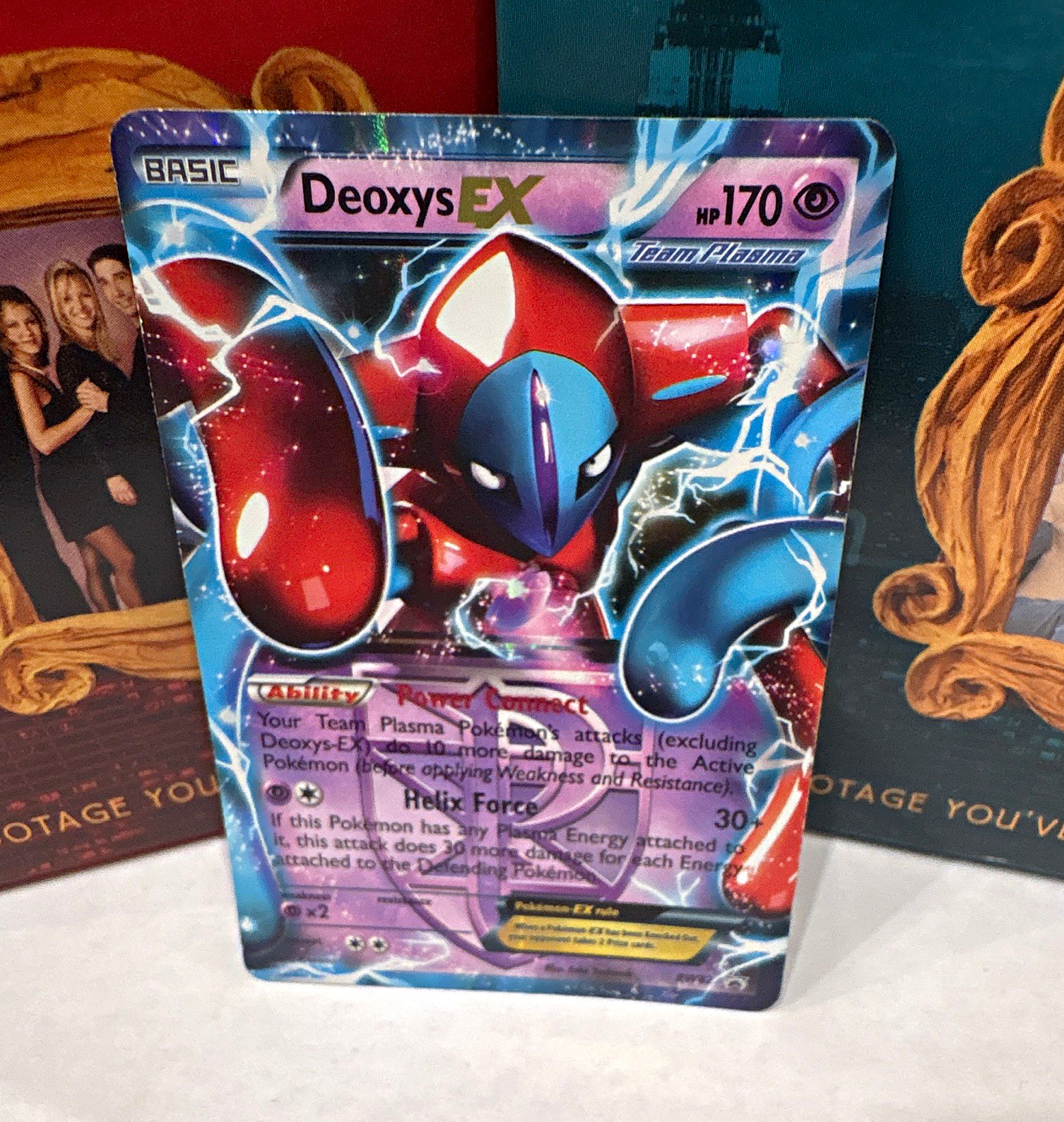 Pokemon TCG Deoxys EX BW82 Team Plasma Promo Holo EN
