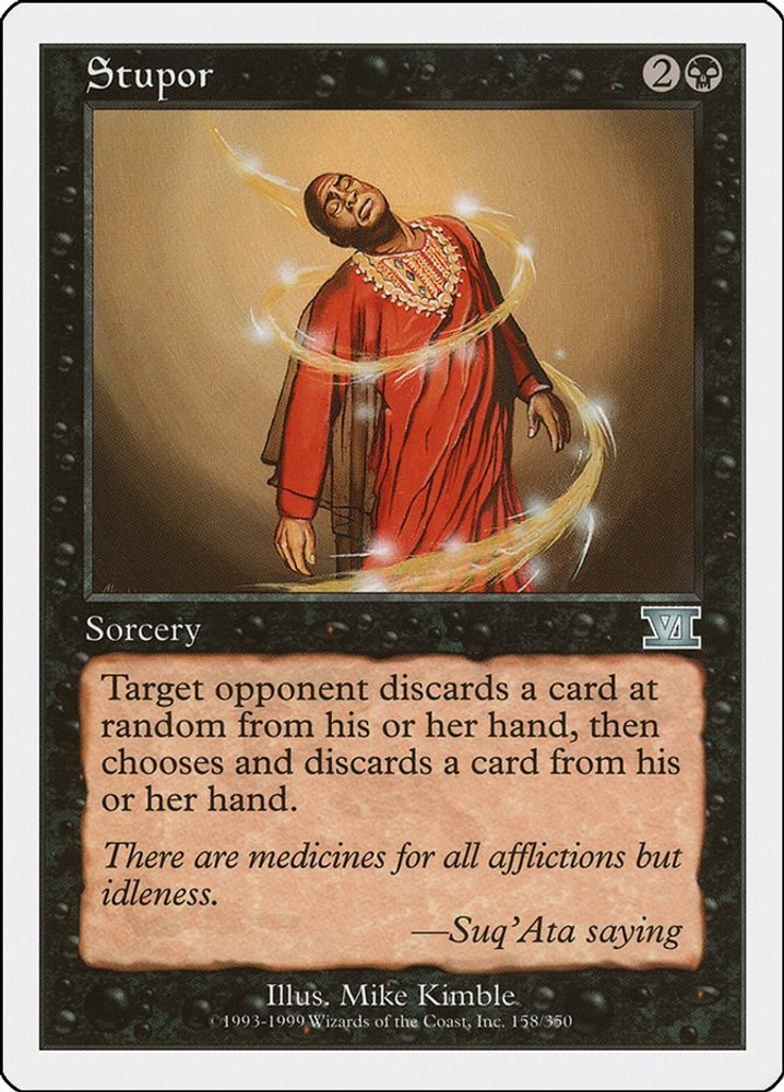 Stupor Normal [6ED – 158] LP Magic