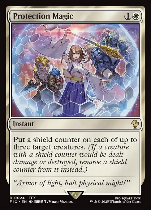 Protection Magic 24 R Normal FIC MTG NM