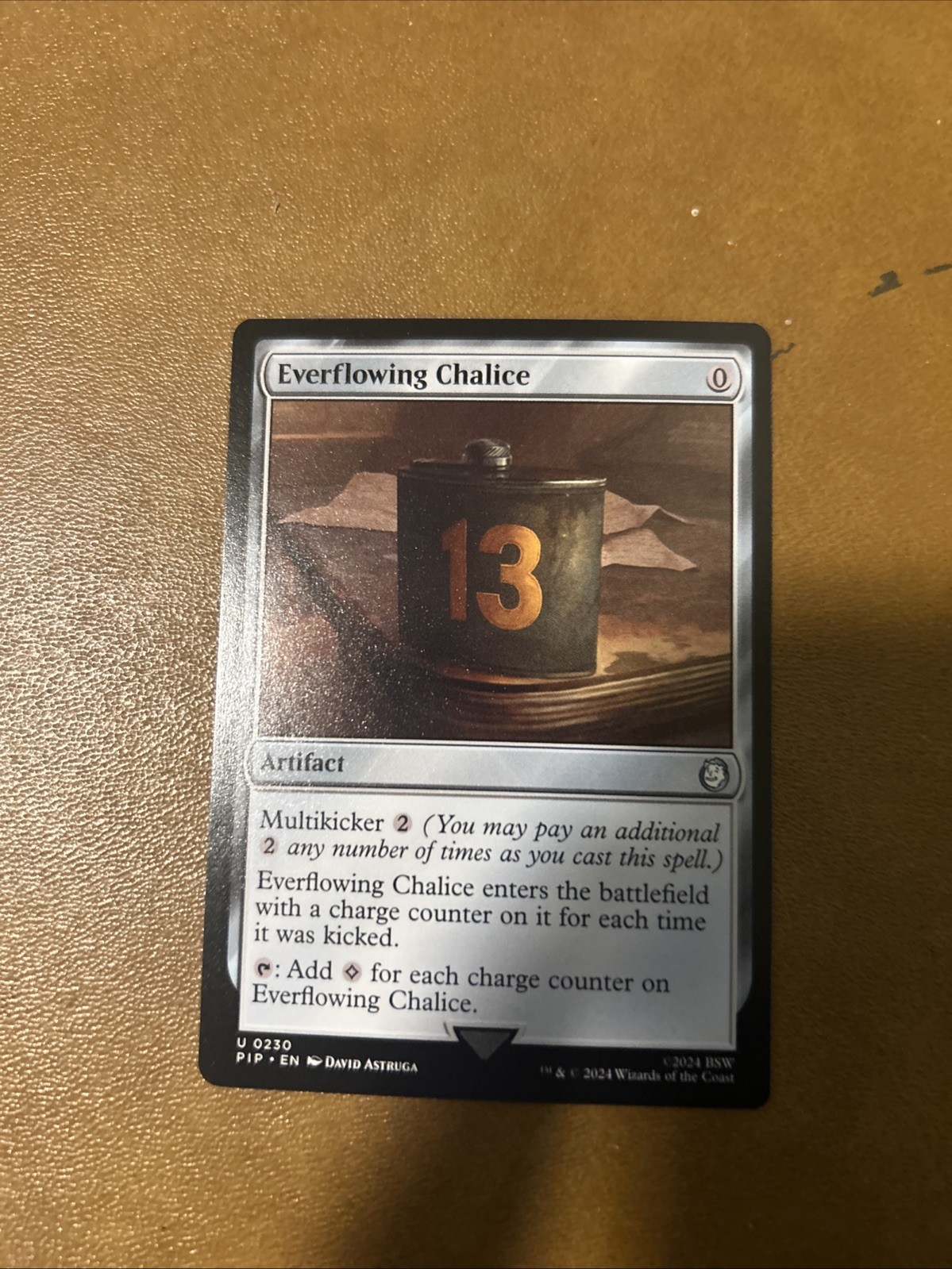 MAGIC THE GATHERING MTG FALLOUT EVERFLOWING CHALICE