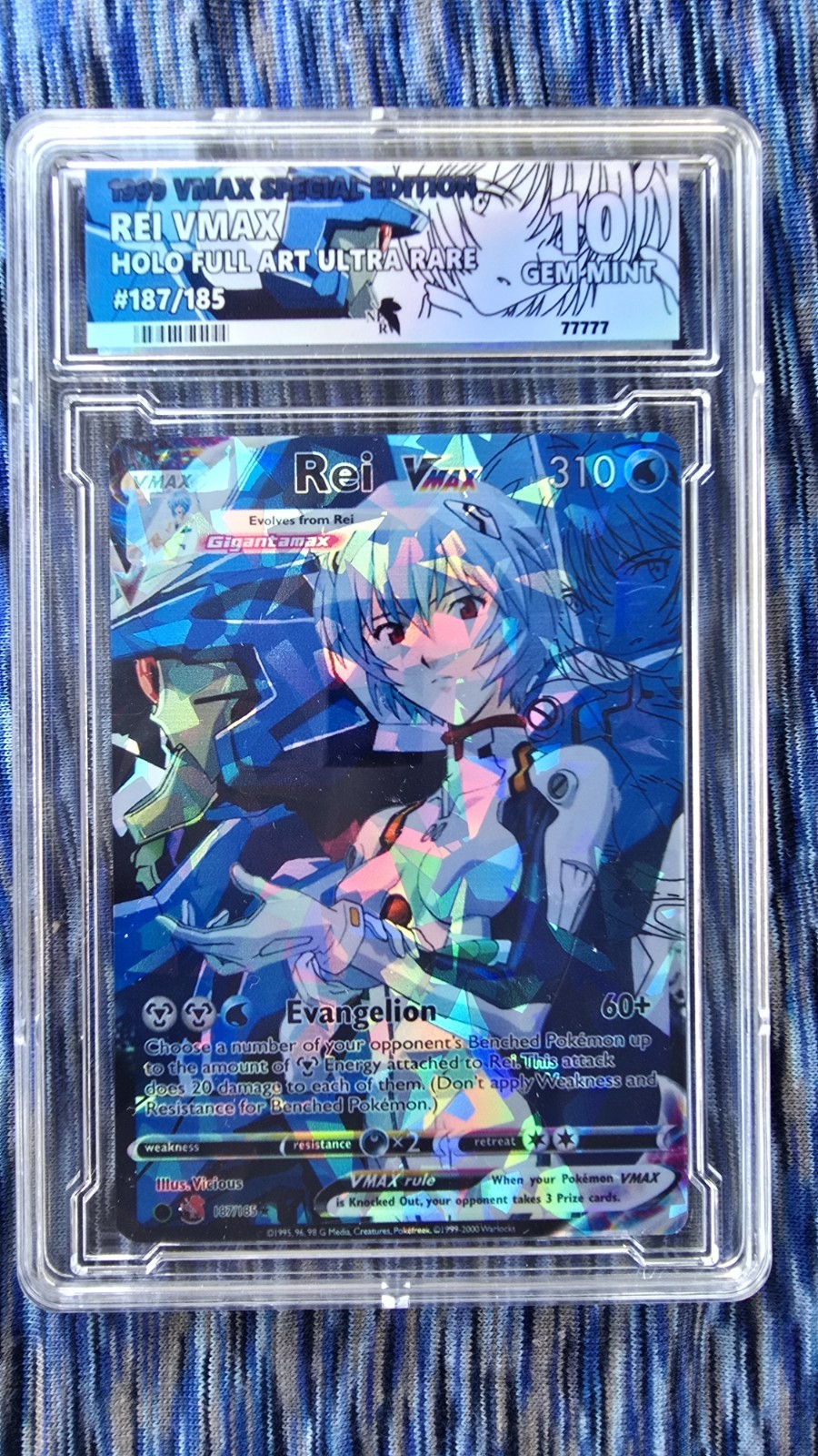 Rei Pokemon Card Slab