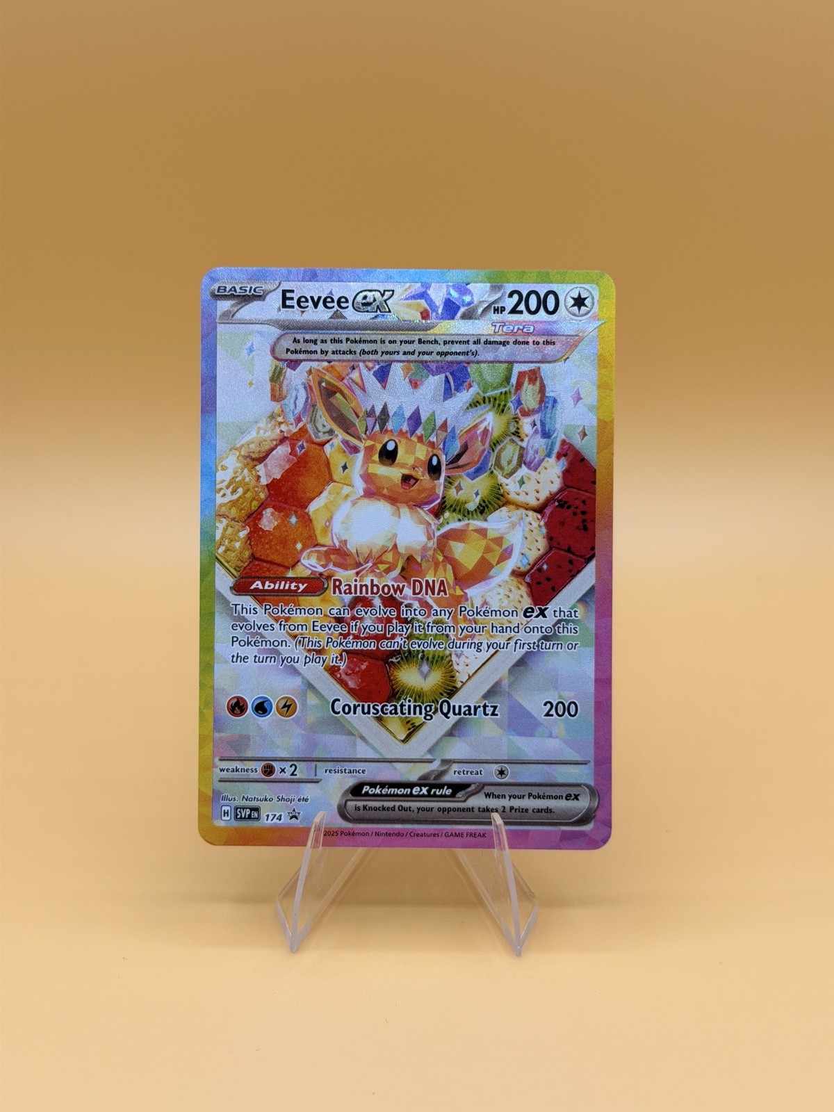 Eevee ex 174 Sv: Scarlet & Violet Promo Cards Holo
