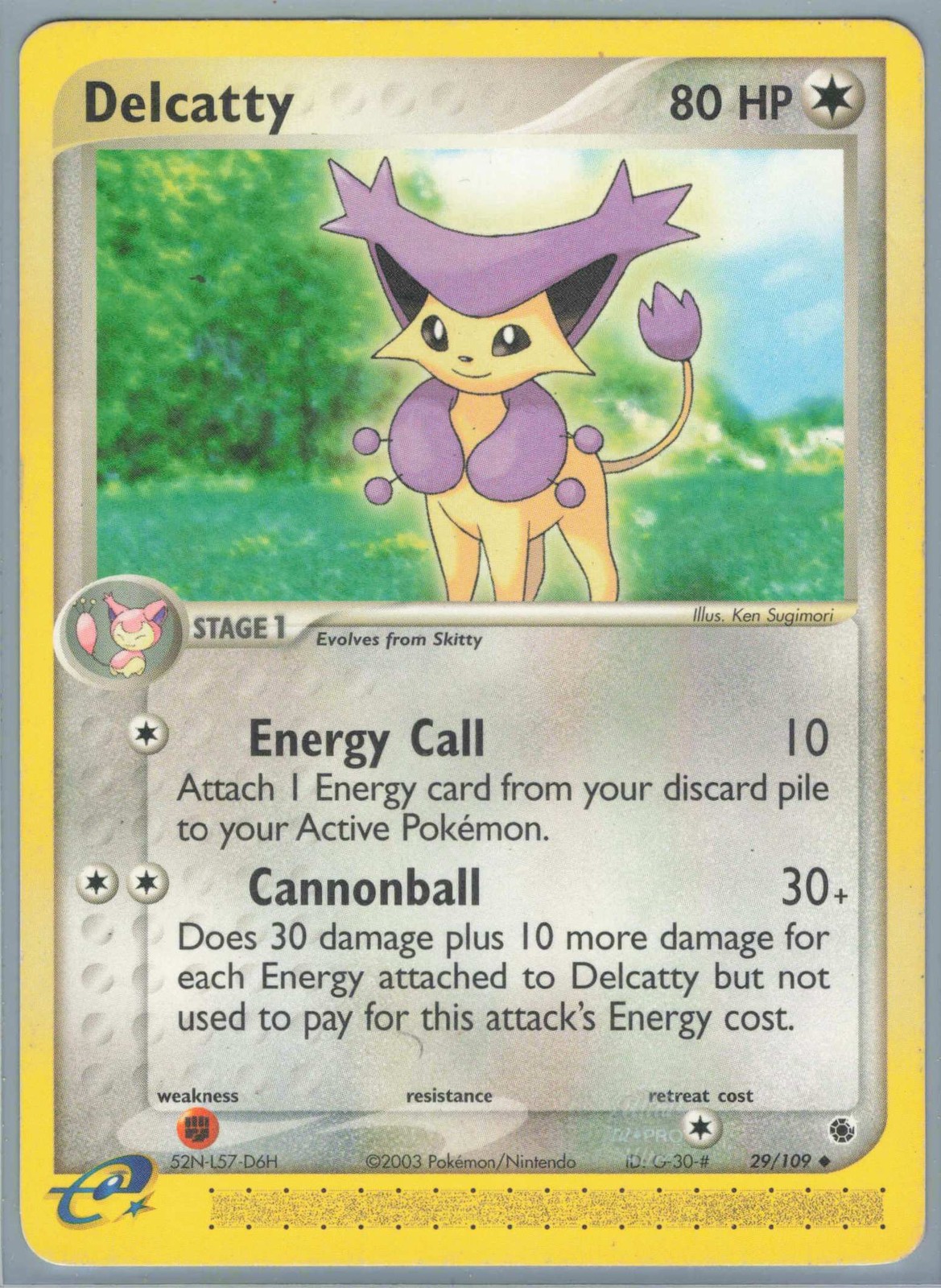 Delcatty – Uncommon Ruby and Sapphire 29/109 LP
