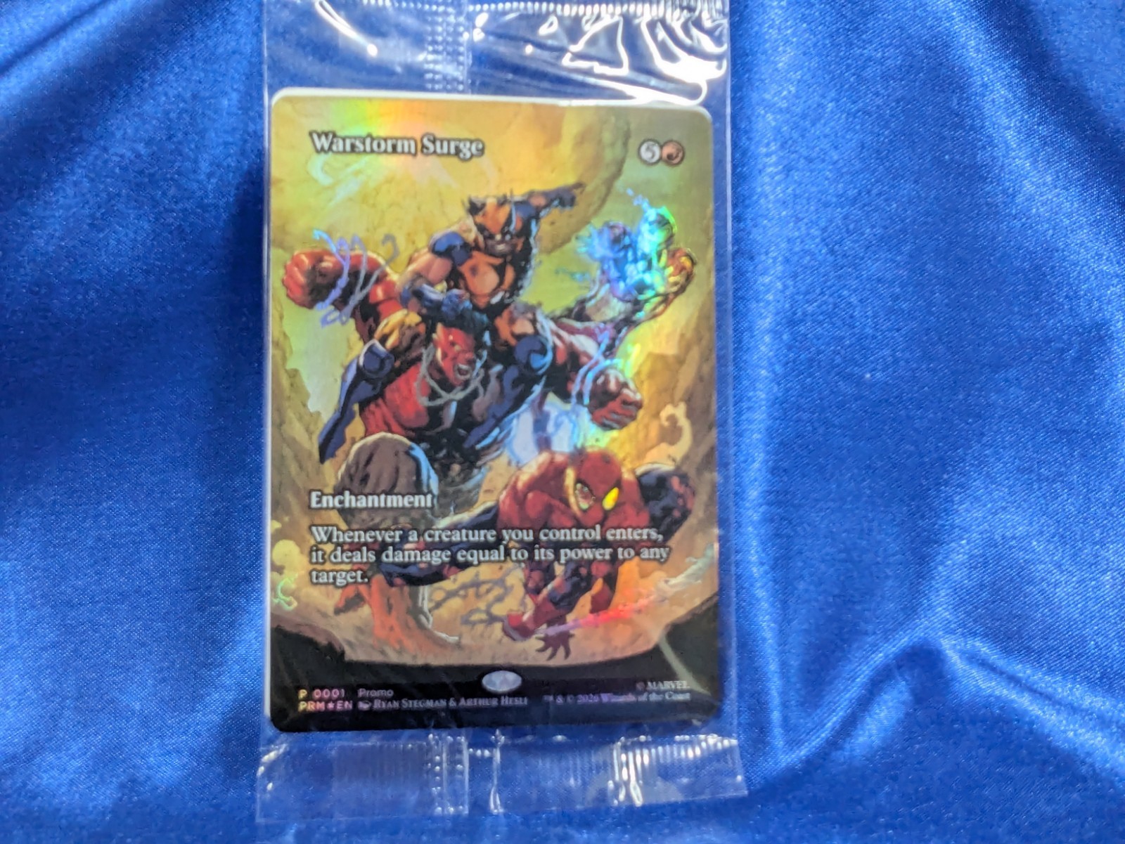 Warstorm Surge Magic The Gathering Marvel Avengers Armageddon Exclusive