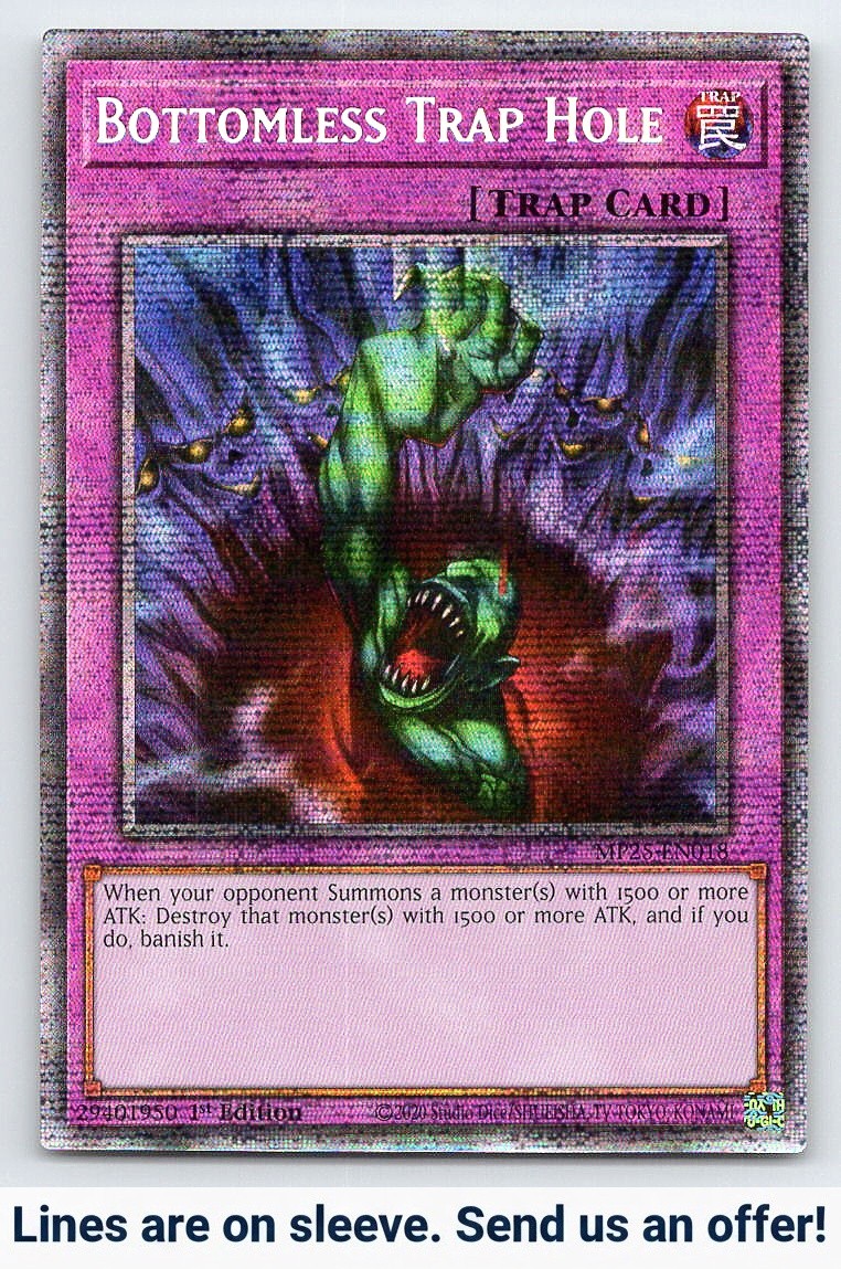2025 Mega-Pack #MP25-EN018 Bottomless Trap Hole