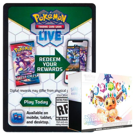 30 Pokémon Code Cards – Various Sets – TCG Live – Digital Delivery