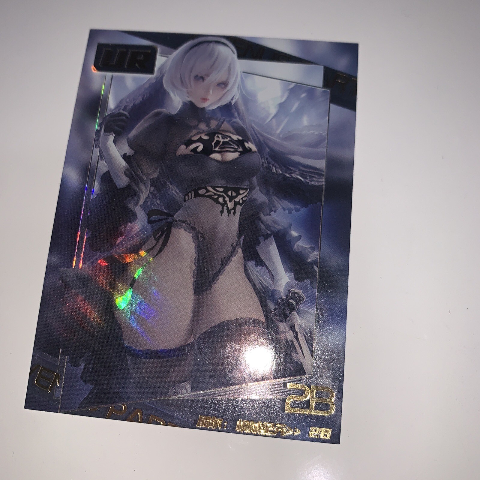 2B NIER AUTOMATA Sexy UR Goddess Story Anime Waifu Card Girl Foil Doujin