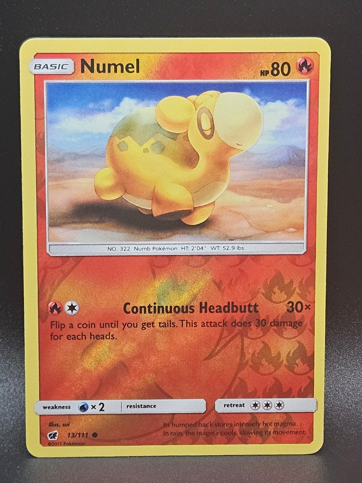 Numel Common SM – Crimson Invasion 13/111 NM