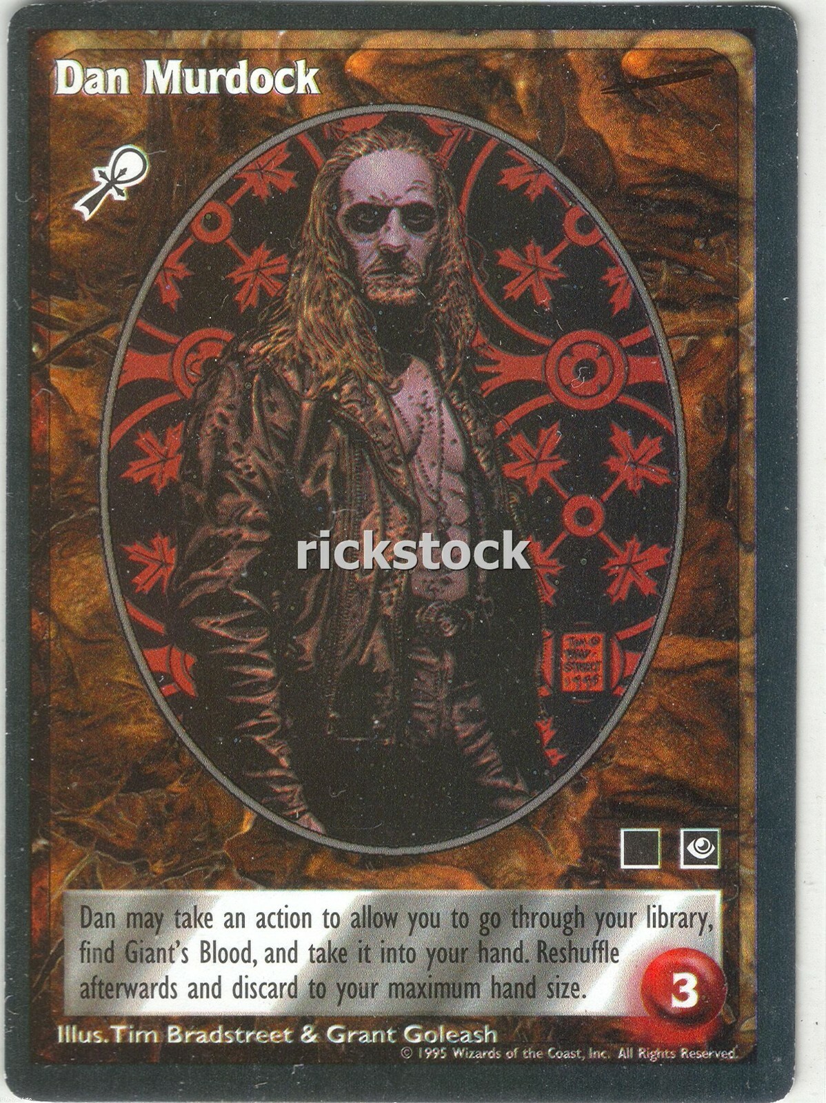 Dan Murdock x1 Caitiff Promo VTES Jyhad