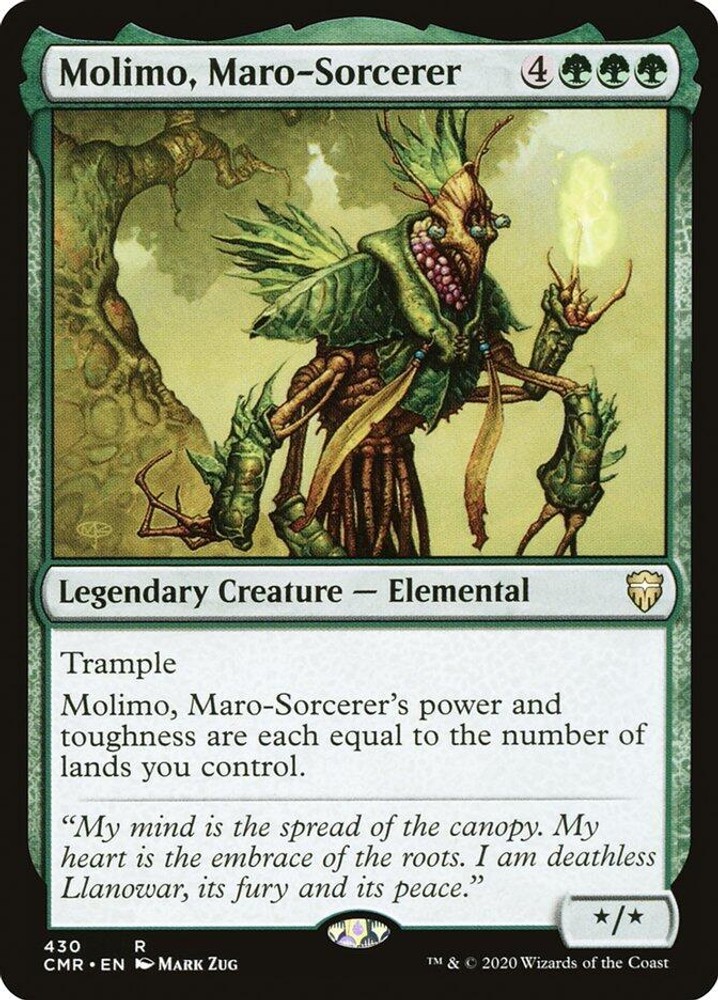 Molimo, Maro-Sorcerer Normal [CMR – 430] NM Magic