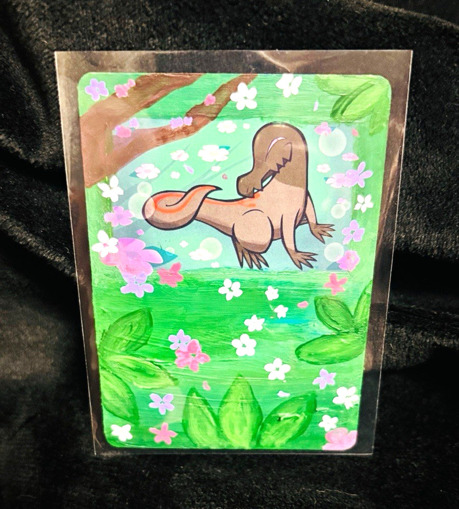 Salandit 13/70 Sun & Moon Altered/Custom Art Pokemon Card English