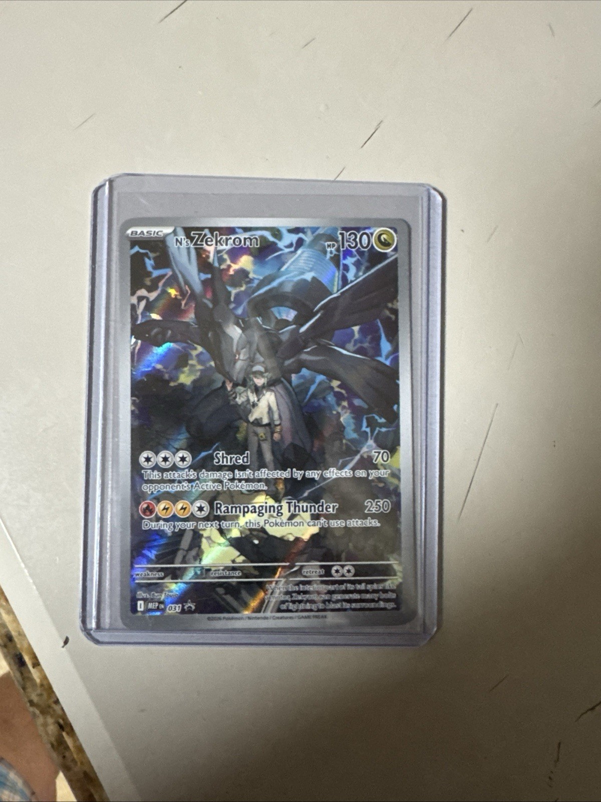 N’s Zekrom 031 Me: Mega Evolution Promo Holo