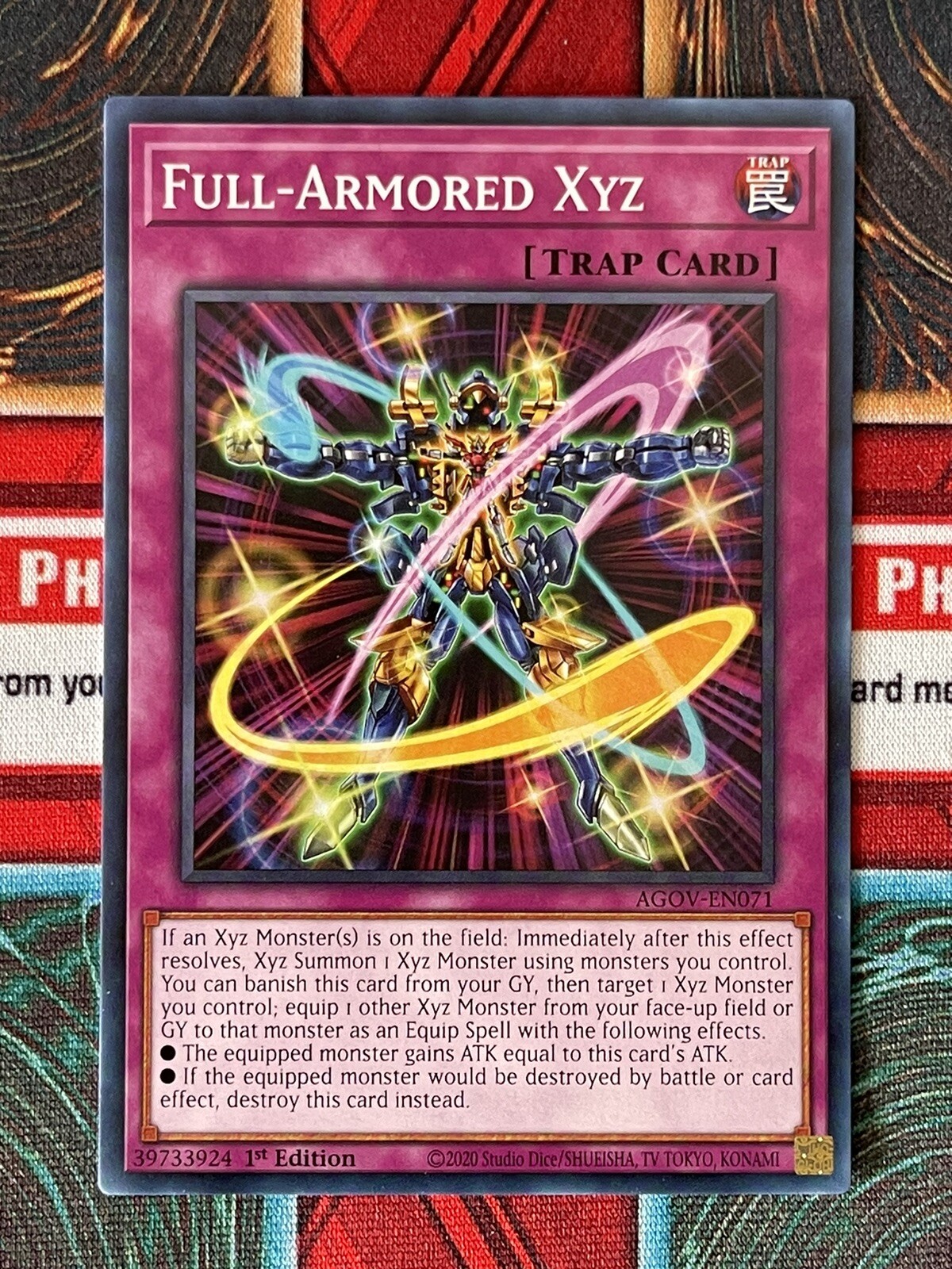 Full-Armored Xyz | AGOV-EN071 | Common | 1st Ed | Near Mint