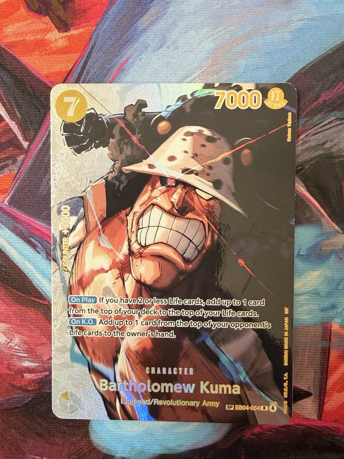 One Piece Bartholomew Kuma EB04-054 (SP) – The Time of Battle (OP16)