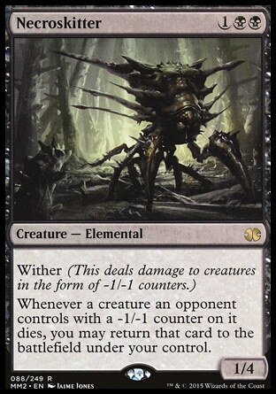 MTG Magic the Gathering Necroskitter (88/265) Modern Masters 2015 LP