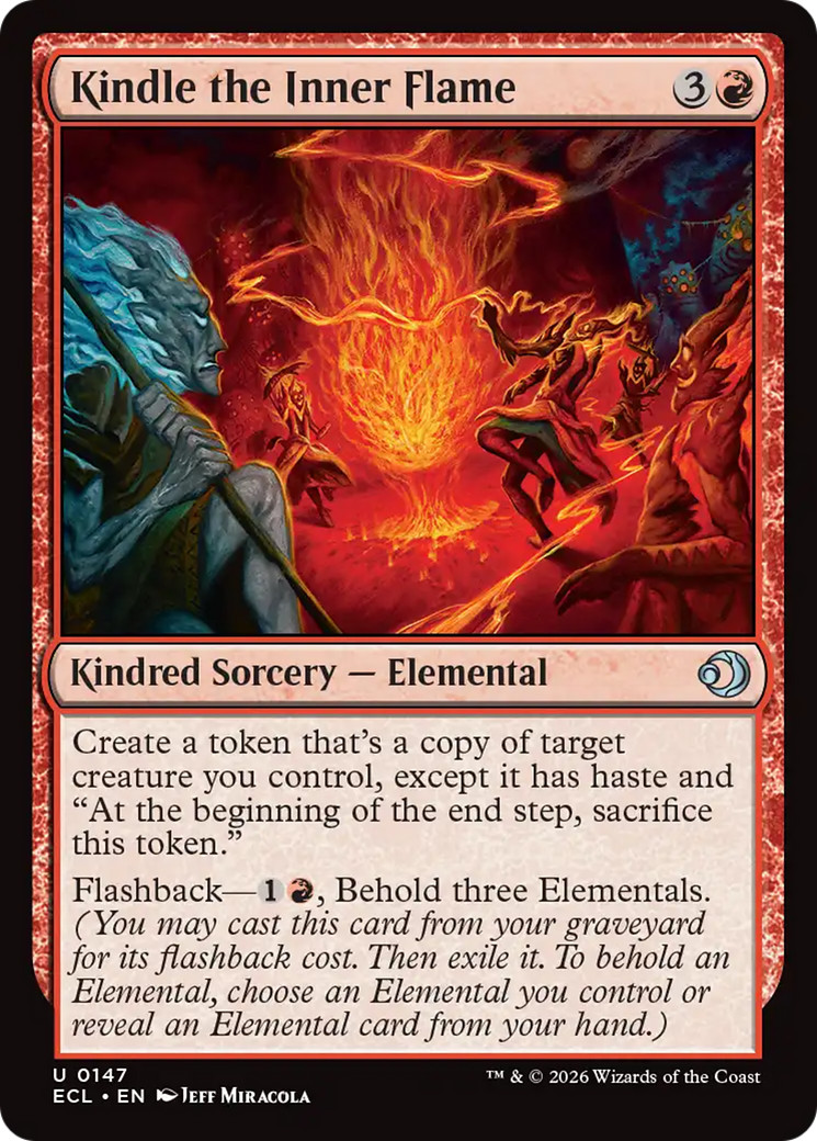x1 Kindle the Inner Flame ECL Lorwyn Eclipsed MTG 147 M/NM 1x