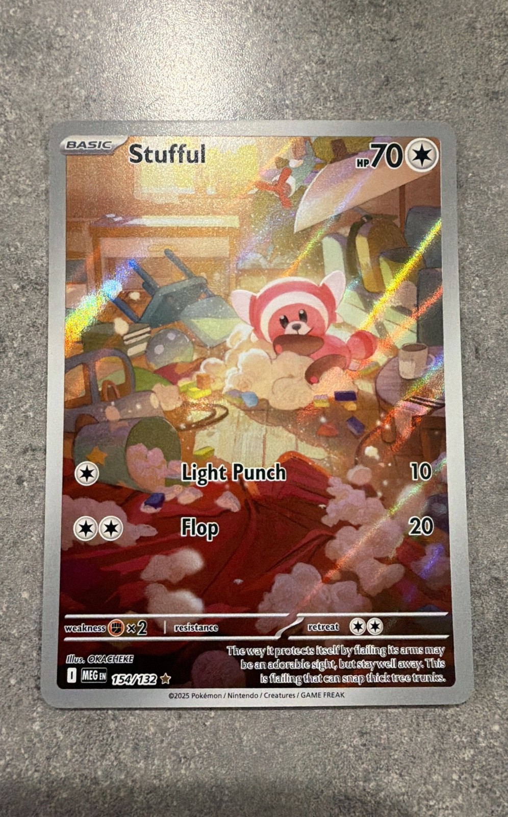 Stufful 154/132 Me01: Mega Evolution Holo