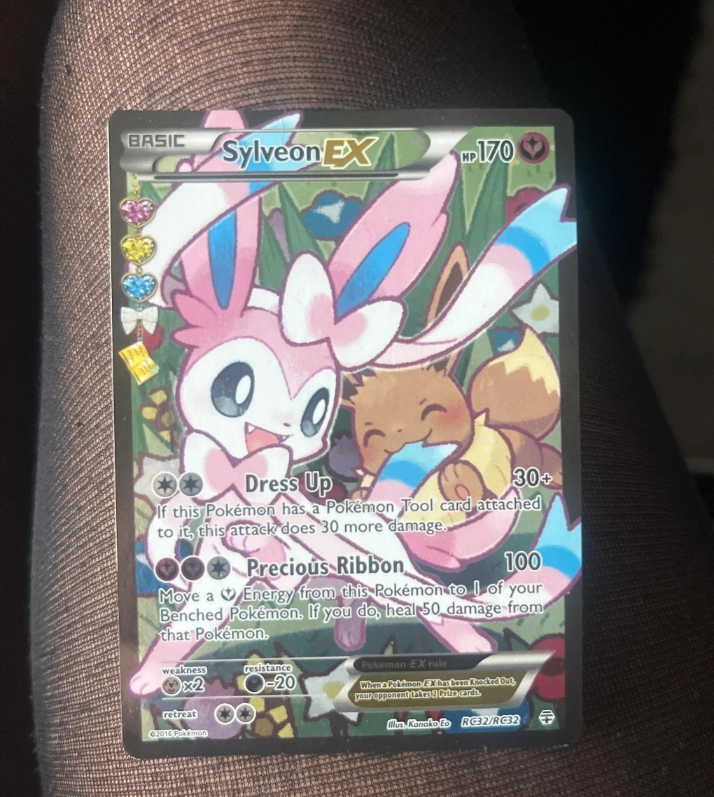 Sylveon EX RC32/RC32 XY Generations Radiant Collection Pokémon MP
