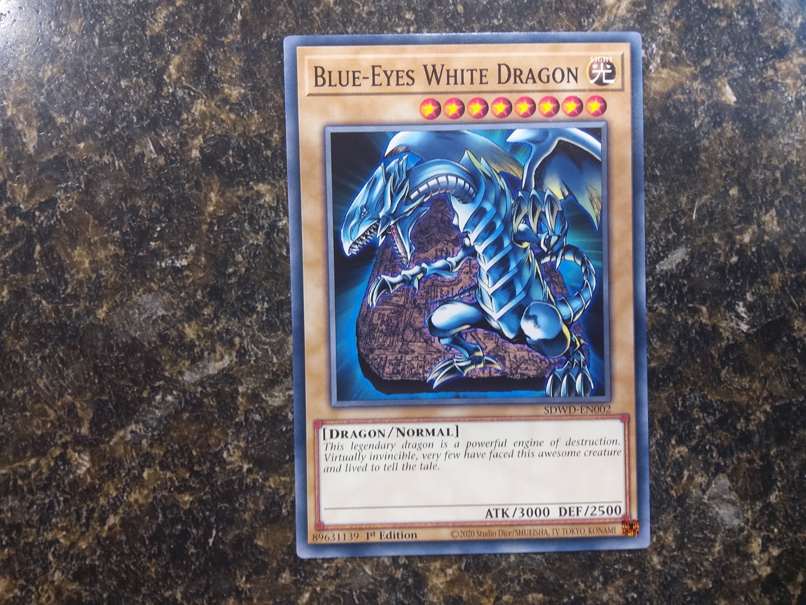 Blue-Eyes White Dragon DECK CORE True Light The White Stone of Ancients KAIBA