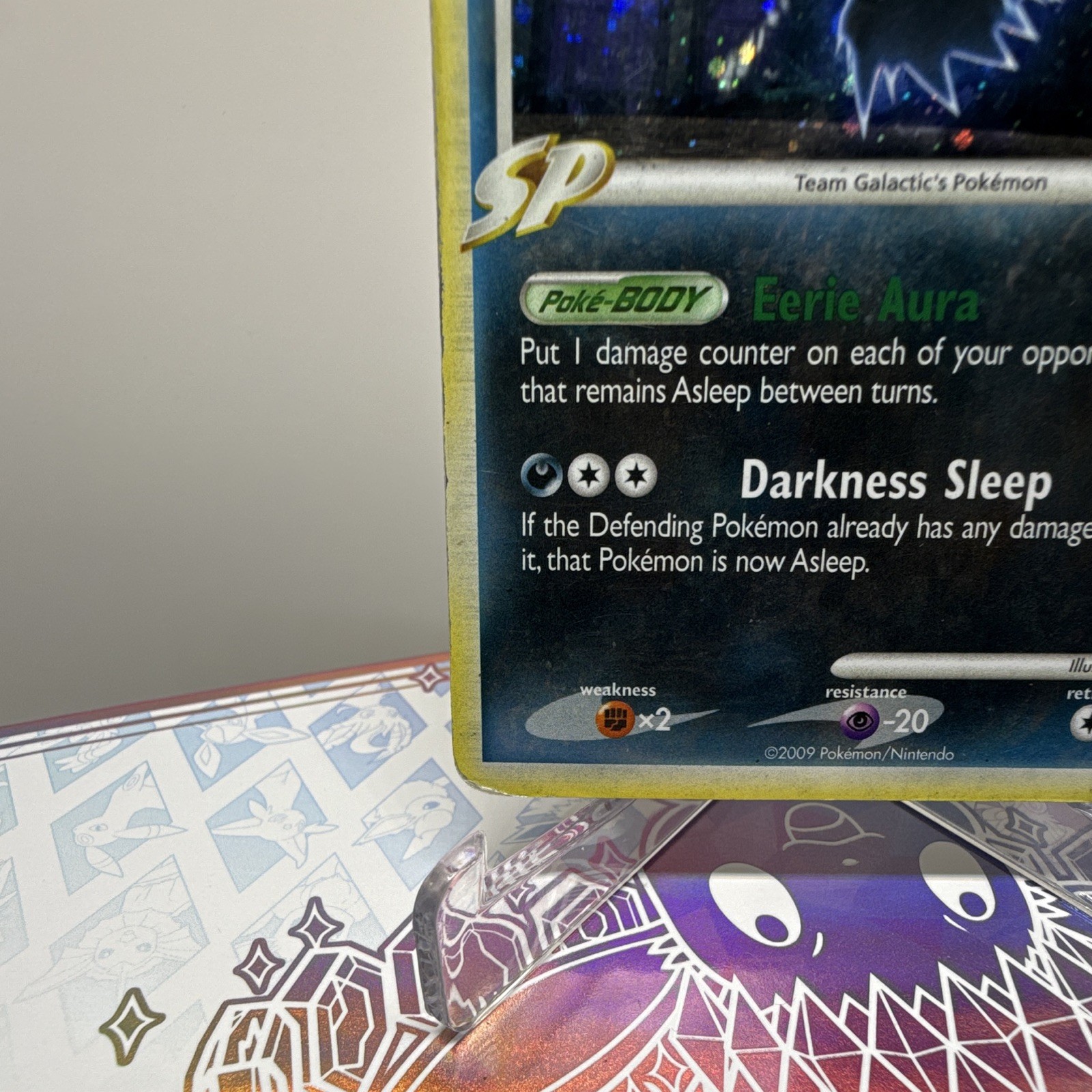 The Pokémon Company Darkrai G 3/111 Rising Rivals Reverse Holo Rare ENG 90 HP