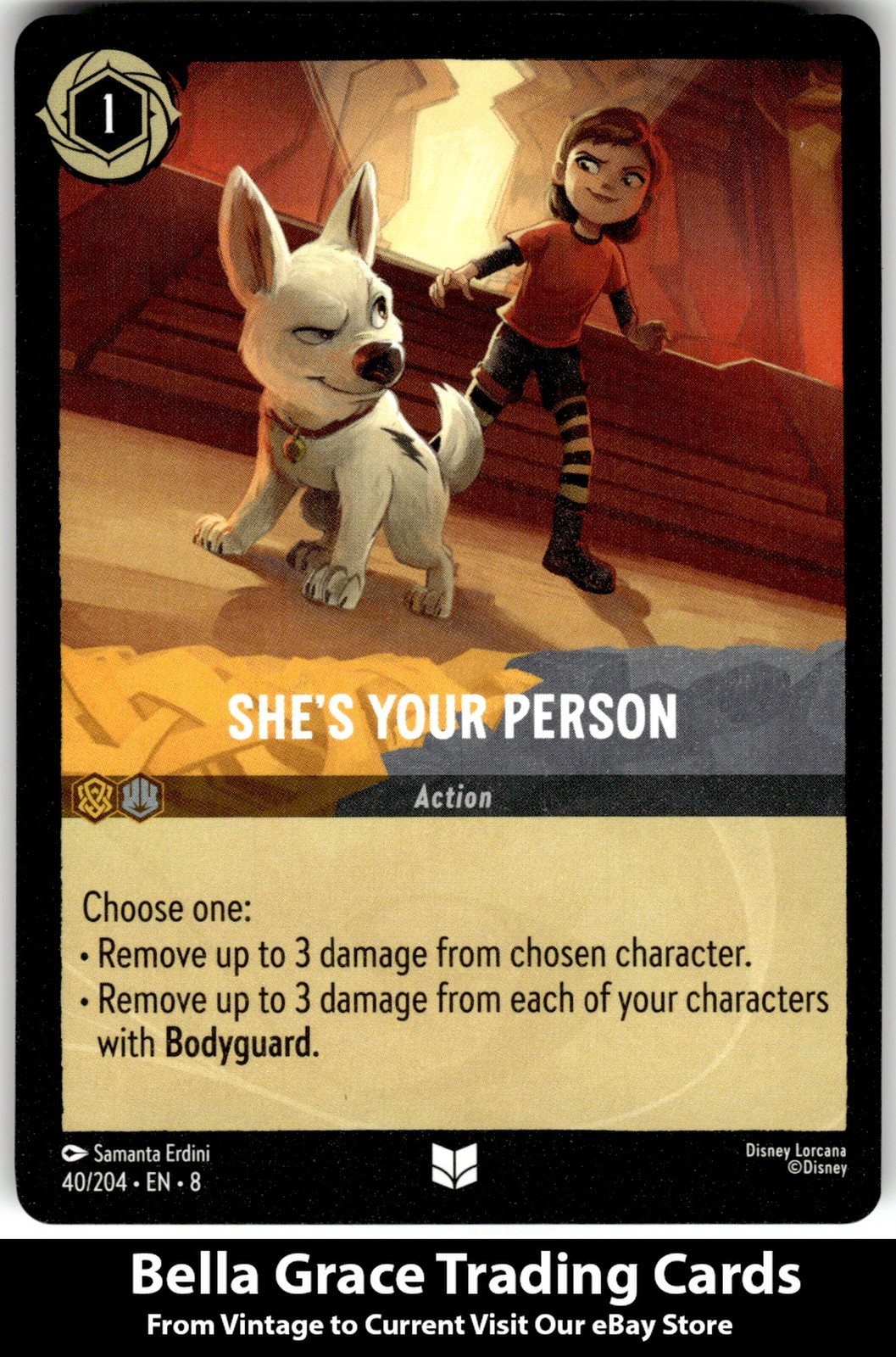 She’s Your Person #40/204 Reign of Jafar Disney lorcana Uncommon