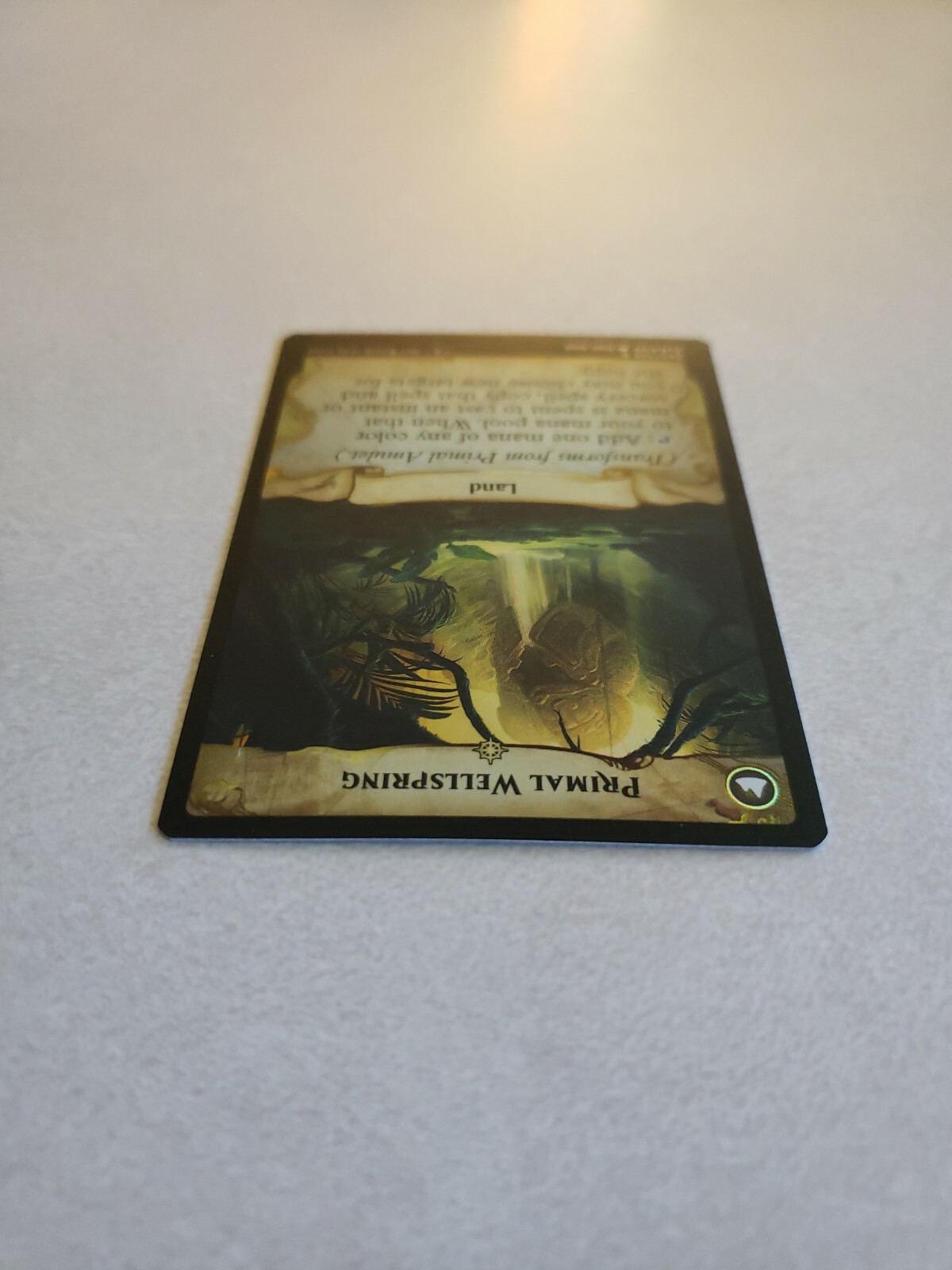 MTG Primal Amulet Primal Wellspring Ixalan Foil Rare Artifact Near Mint Unplayed