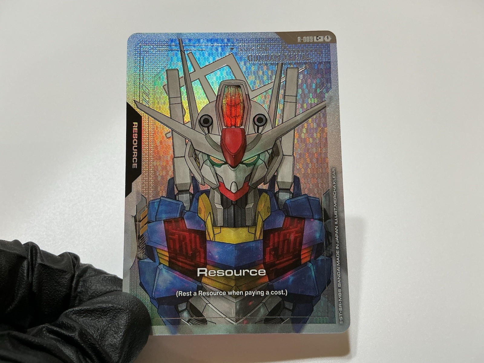 Gundam TCG: Newtype Rising; Resource Foil Complete Set (GD01; C+ & C++; NM; Eng)