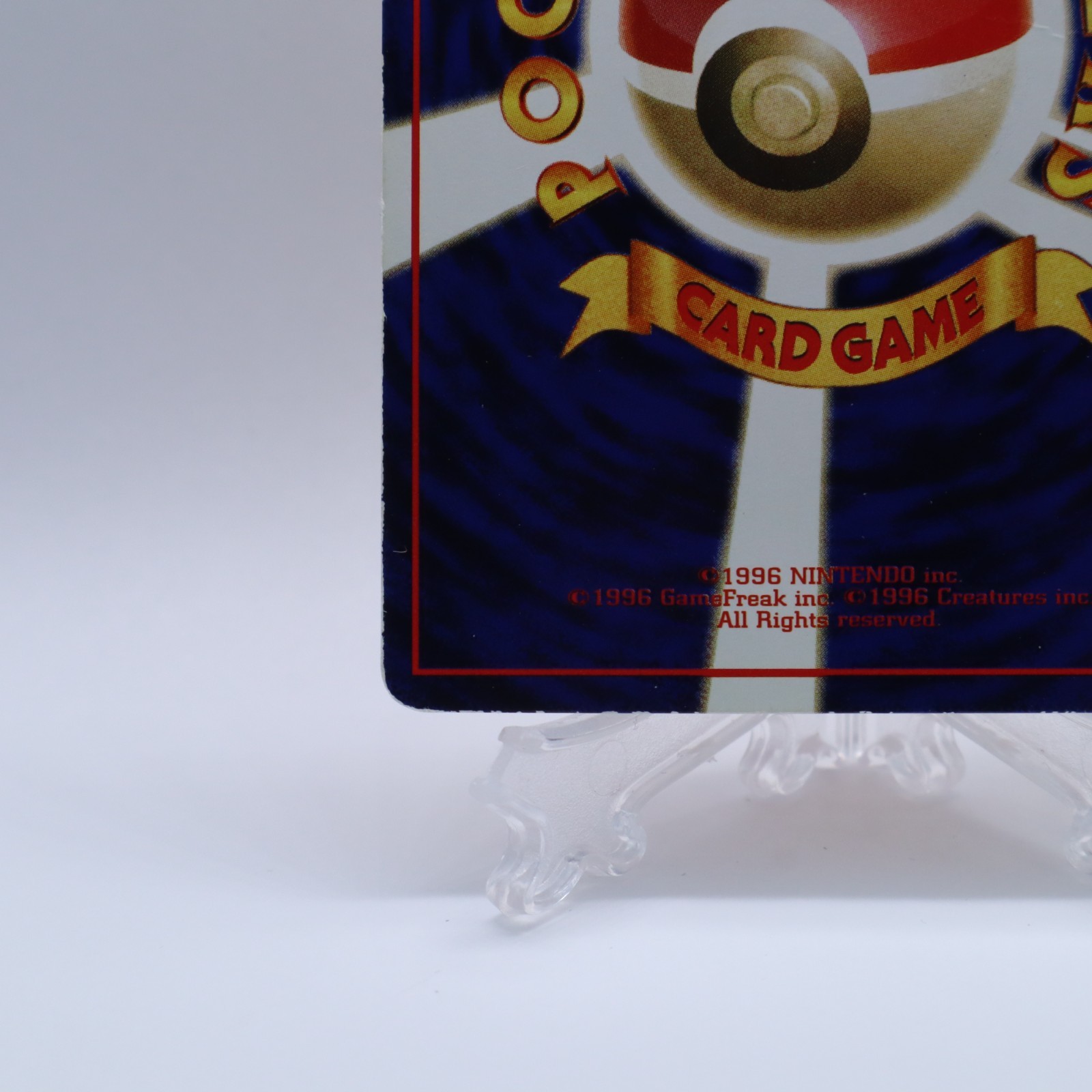 Growlithe No.058 Vending Series 3 Old back Vintage Glossy Pokemon Card Japanese