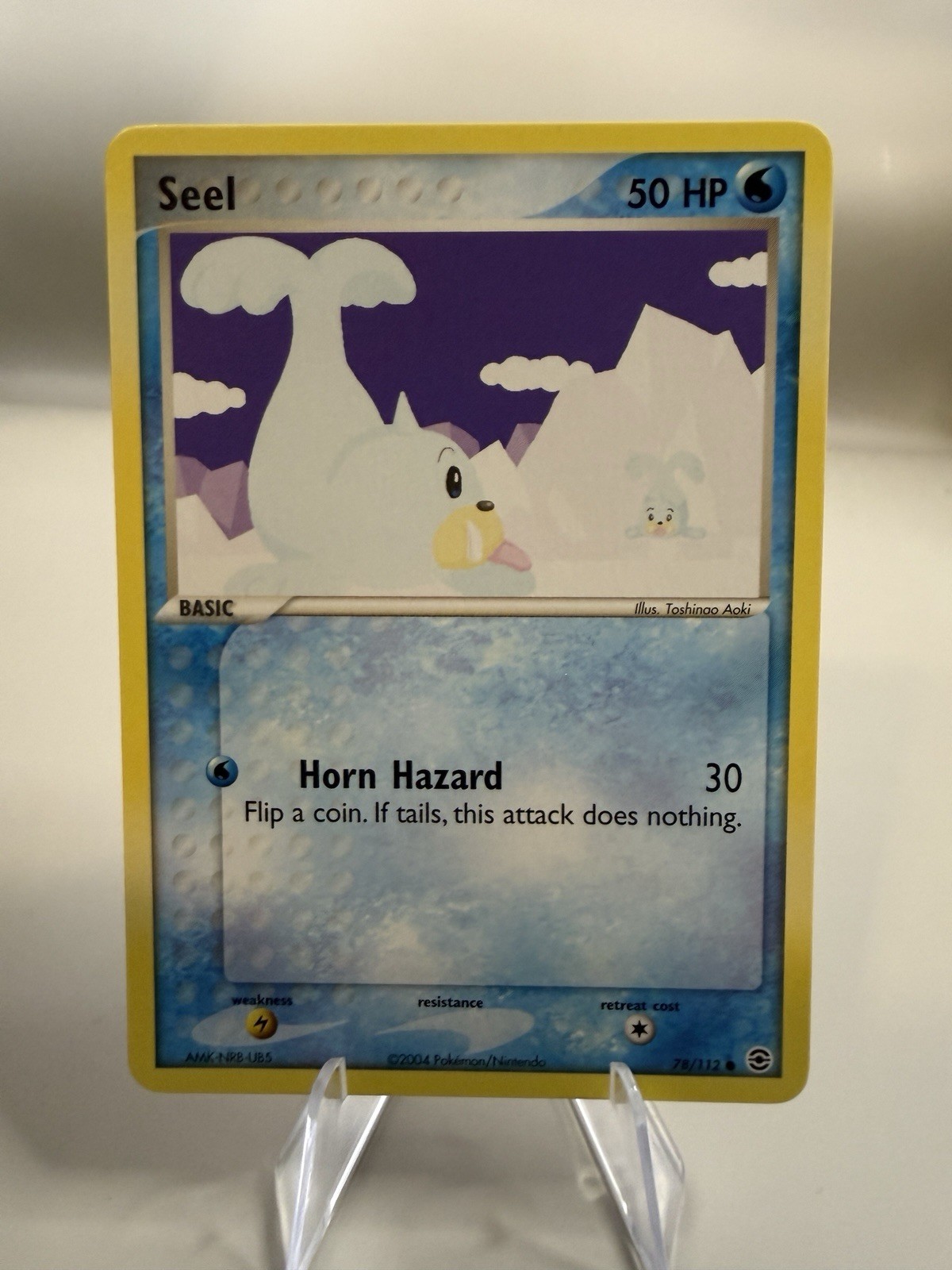 Seel – 78/112 – Pokemon EX FireRed & LeafGreen Regular NM
