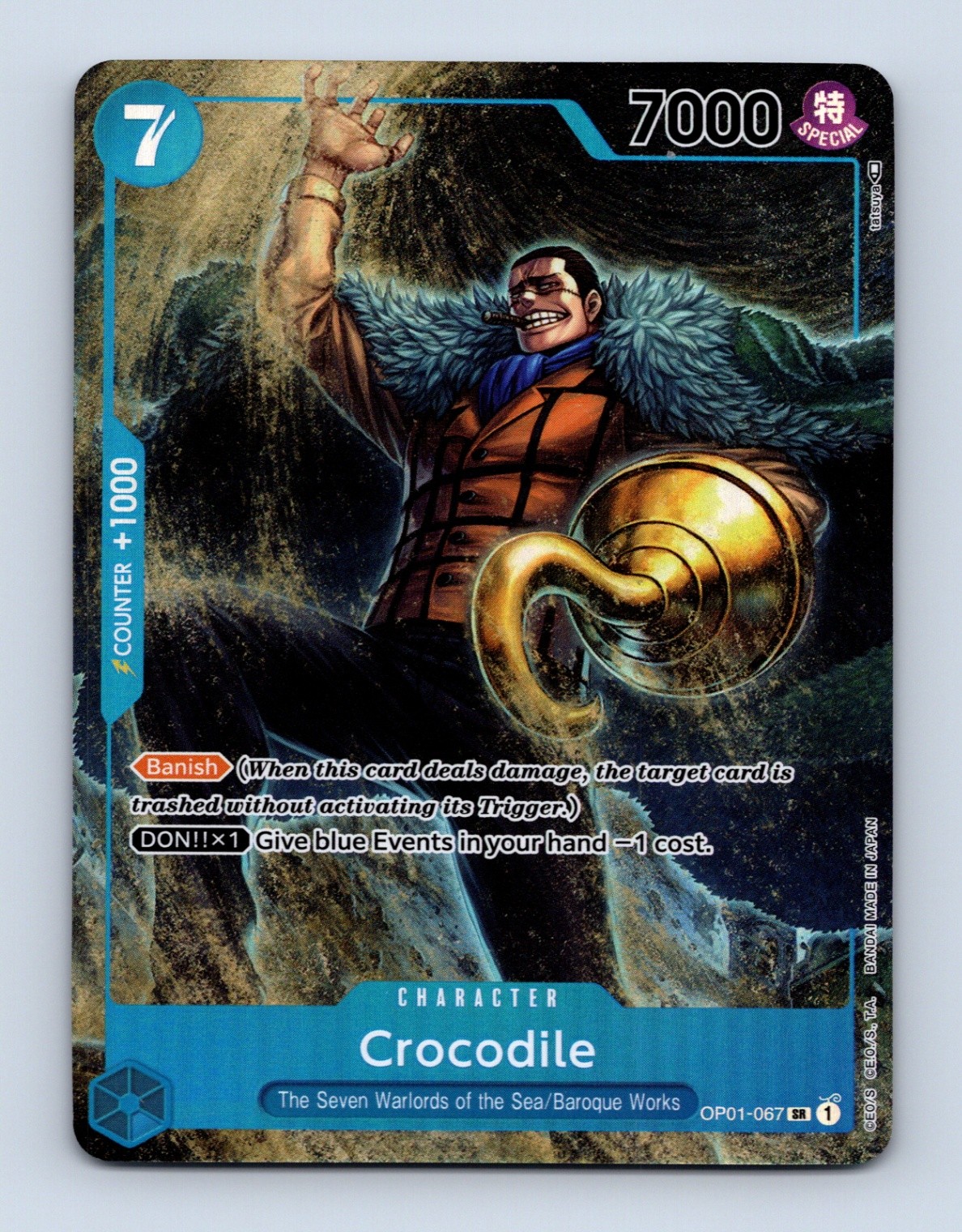 Crocodile (067) (Parallel) OP01-067 Romance Dawn