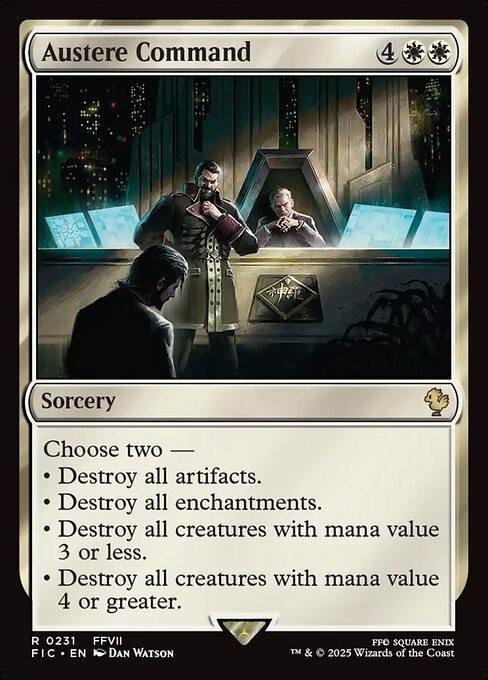 Austere Command 231 R Normal FIC MTG NM