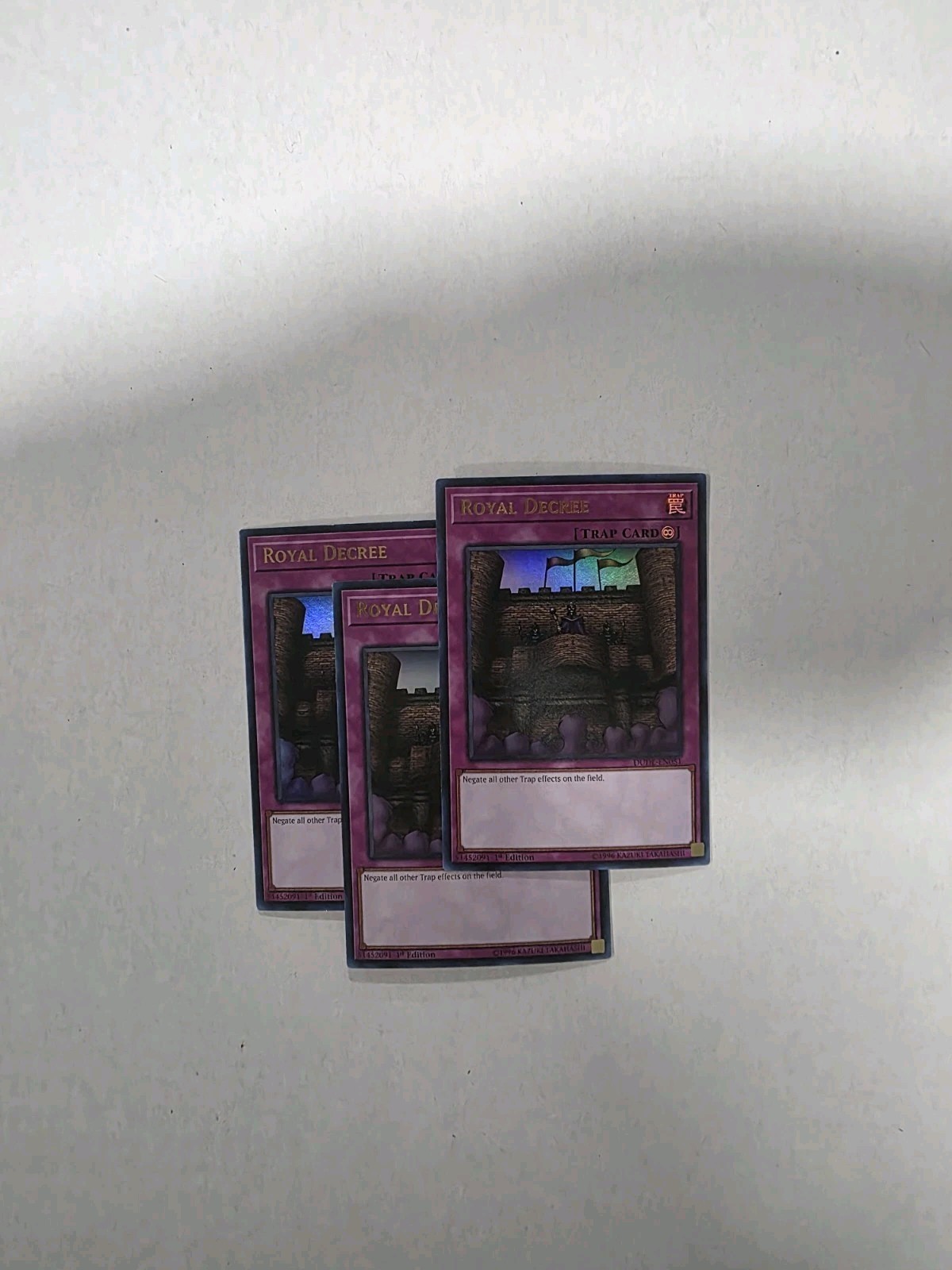 Yugioh 3x Royal Decree DUDE-EN051 Ultra Rare 1st Ed NM