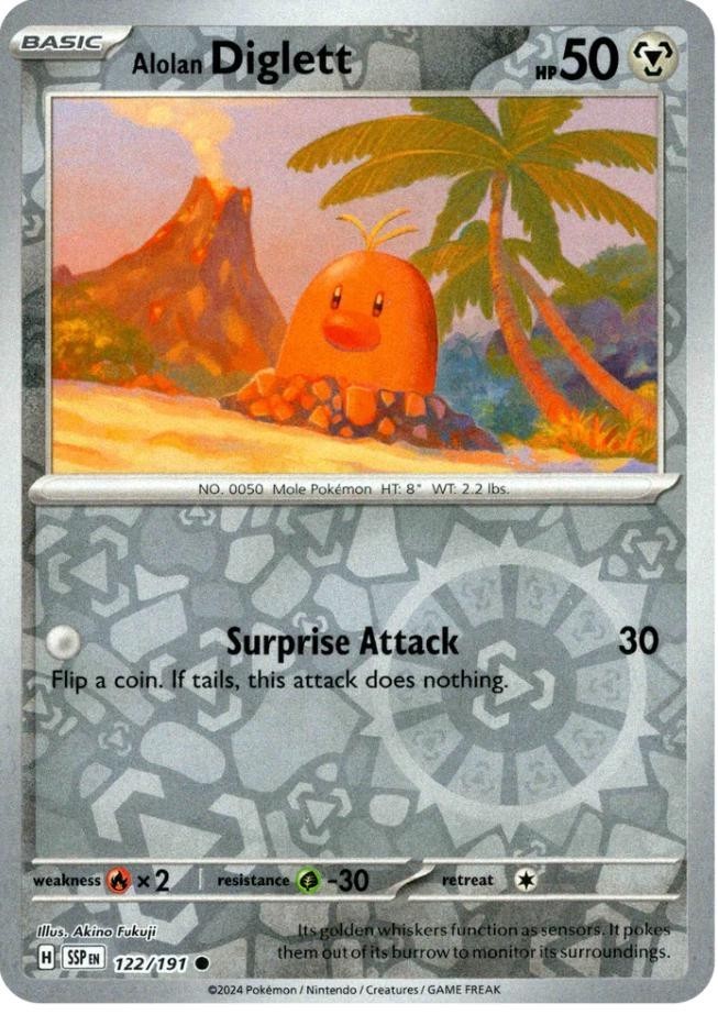 Choose Your Cards Pokemon Surging Sparks NM Holo and Reverse