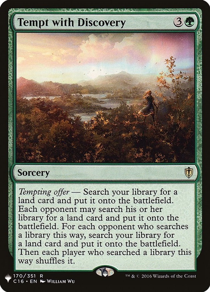 Tempt with Discovery #170 (NM) The List Reprints (LIST) MTG