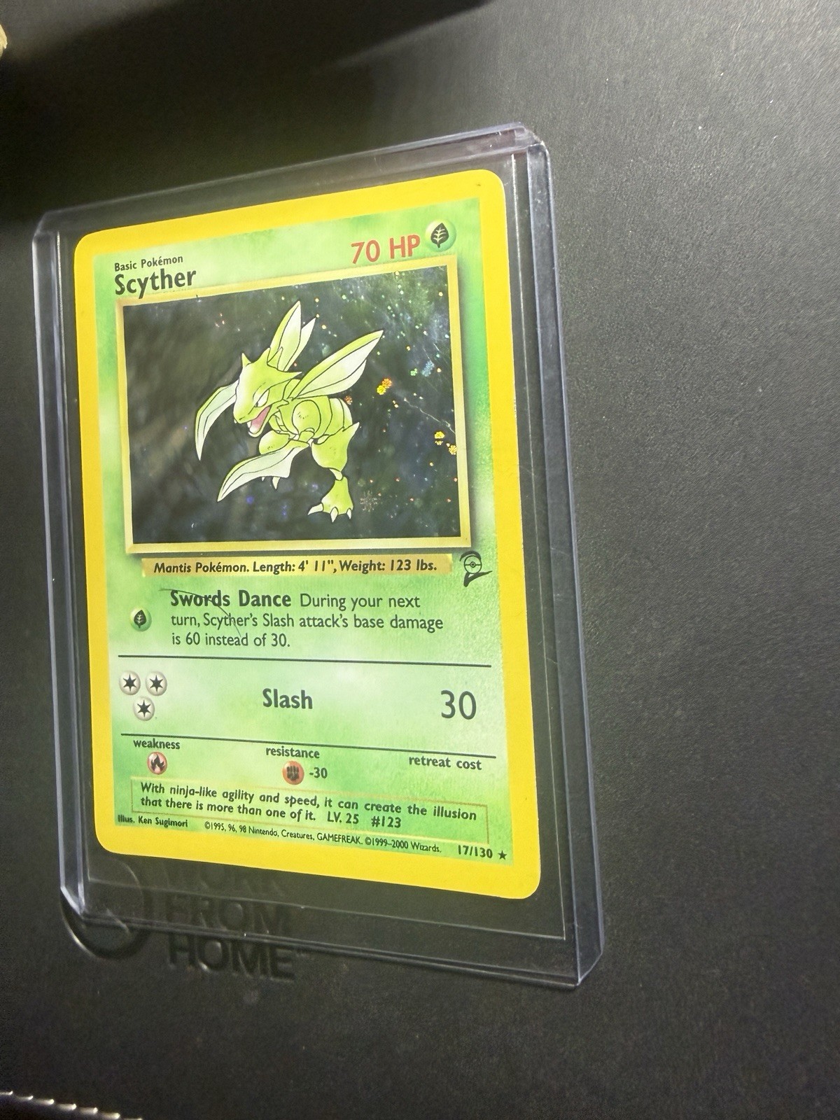 Scyther 017/130 Base Set 2 Holo