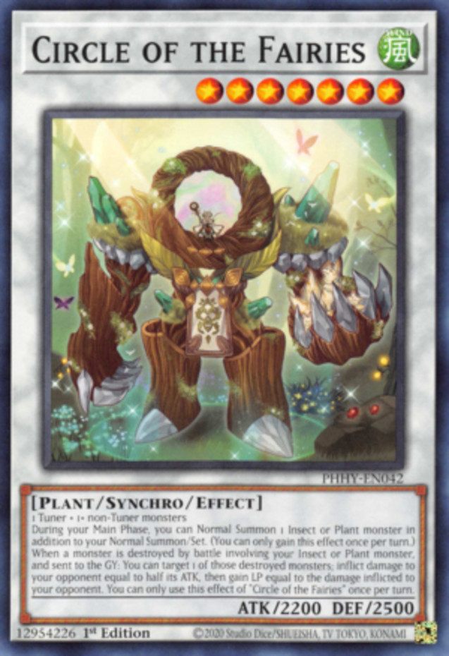 YuGiOh! – Circle of the Fairies PHHY-EN042 Common 1st Edition Near Mint