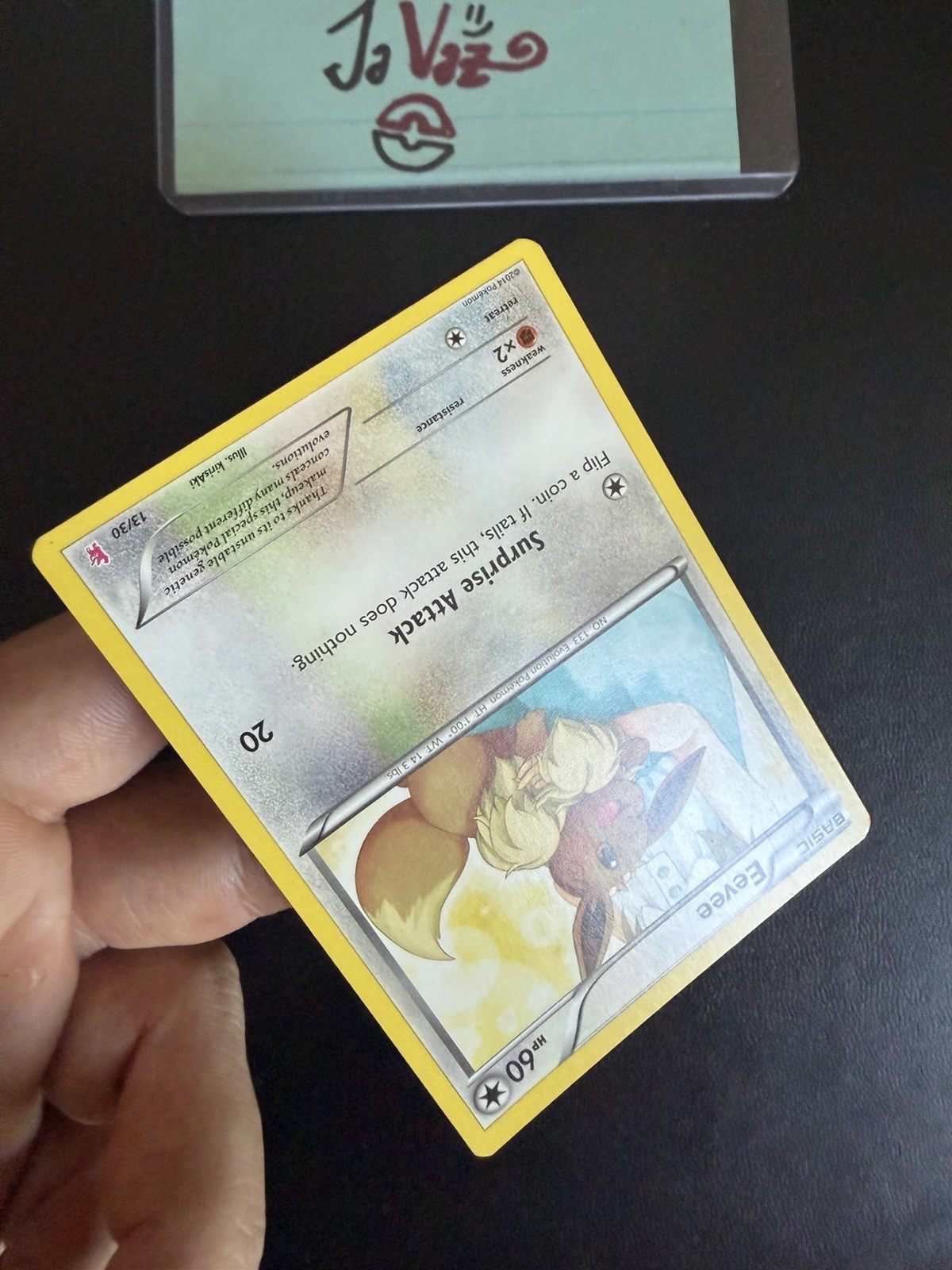 Eevee 13/30 NM/LP XY Trainer Kit Sylveon & Noivern ✨ 1 DAY SHIP! So CUTE!