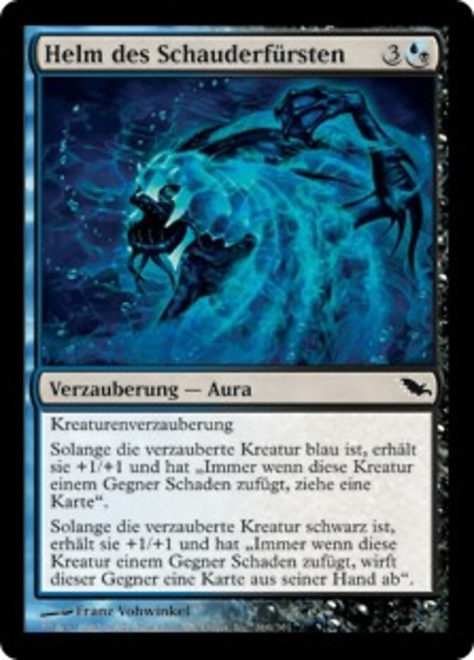 Excellent Helmet of the Shudder Prince / of the Ghastlord – Shadowmoor – German (exc)