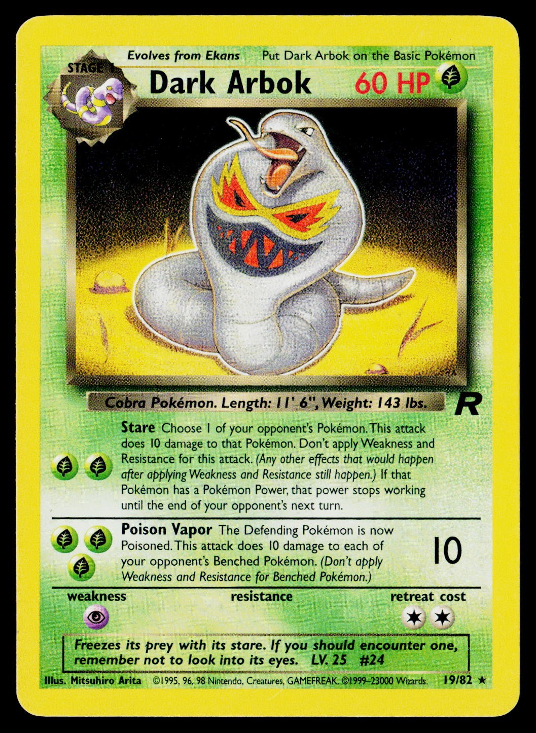 Team Rocket #19/82 Dark Arbok (19)