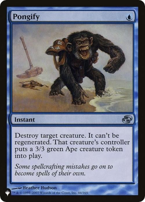 Pongify – Light Play MTG Secret Lair Commander: From Cute to Brute
