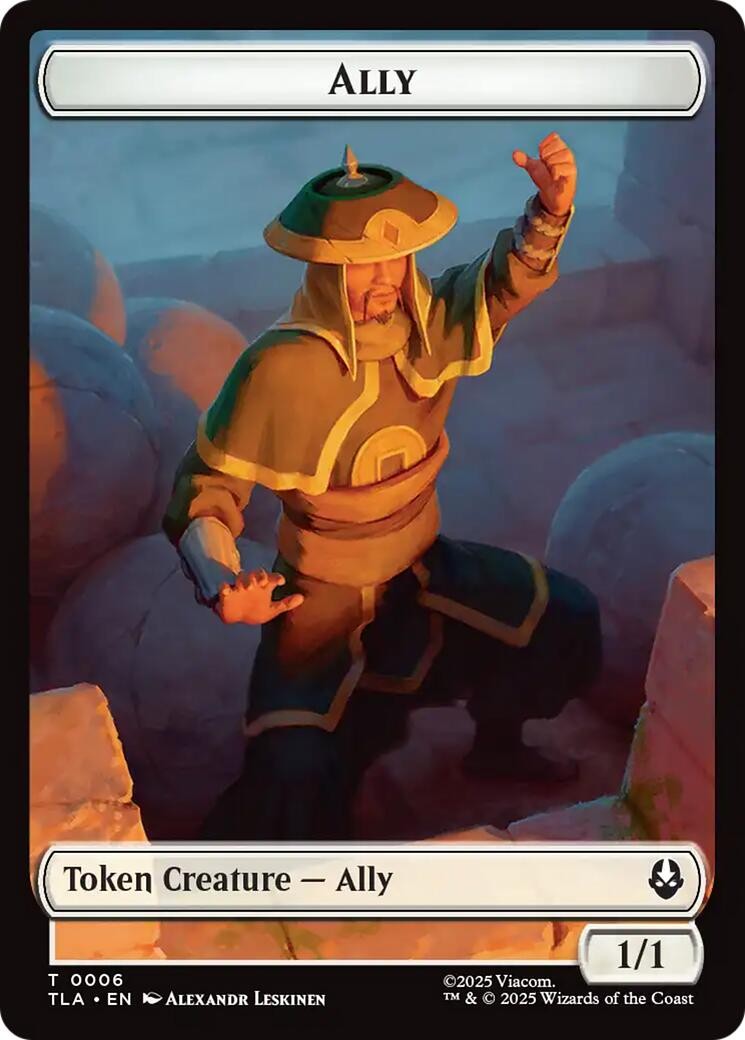 Ally (0006) // Bear Double-Sided Tokens Normal [TLA – 6 // 12] NM Magic