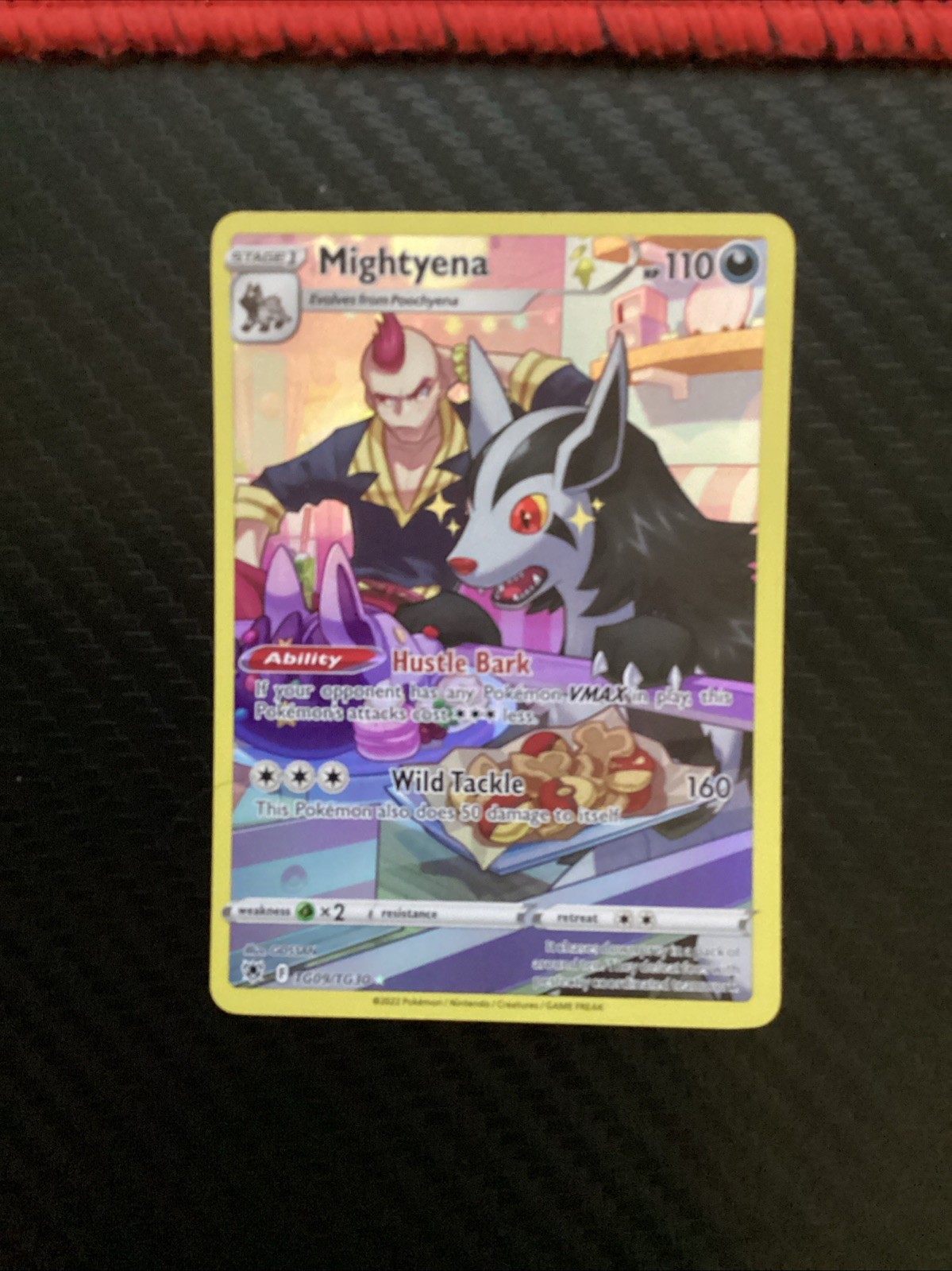 1X NM Mightyena – TG09/TG30 – Holo Rare – Astral Radiance