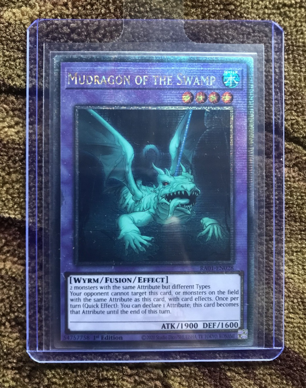 YU-GI-OH! MUDRAGON OF THE SWAMP – RA01-EN028 – QUARTER CENTURY (EU PRINT)