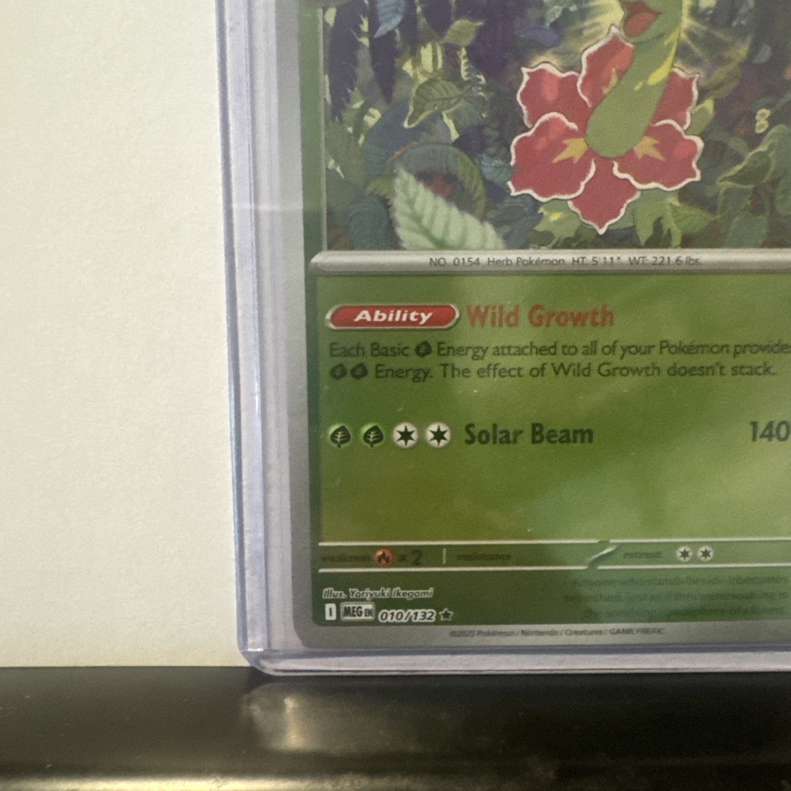 Meganium 010/132 Me01: Mega Evolution Reverse Holo