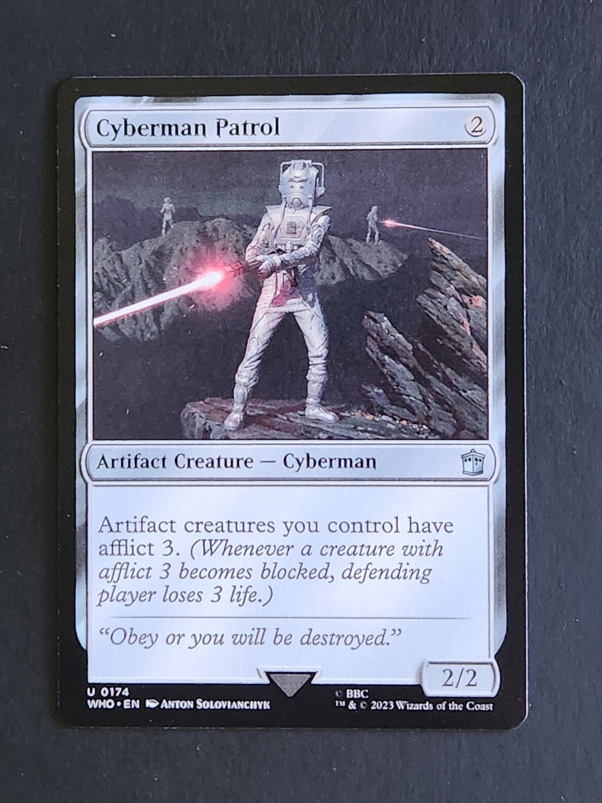 Cyberman Patrol Universes Beyond: Doctor Who Regular