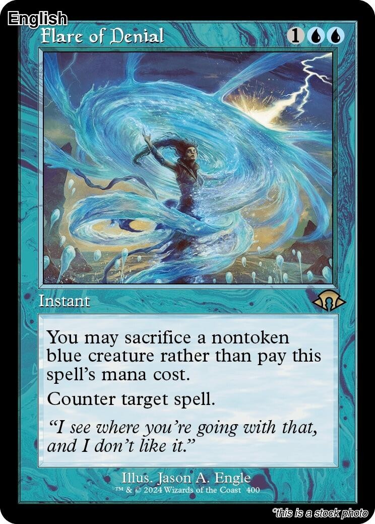 Flare of Denial (Retro Frame) EN [MH3 – 400] – NM TCG MTG