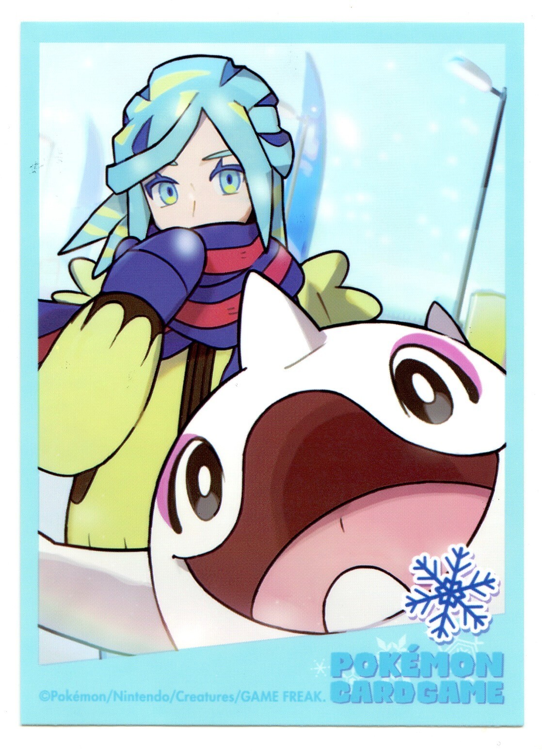 Pokemon Trainer Grusha & Cetoddle Individual Card Sleeve Pokemon Center Japan