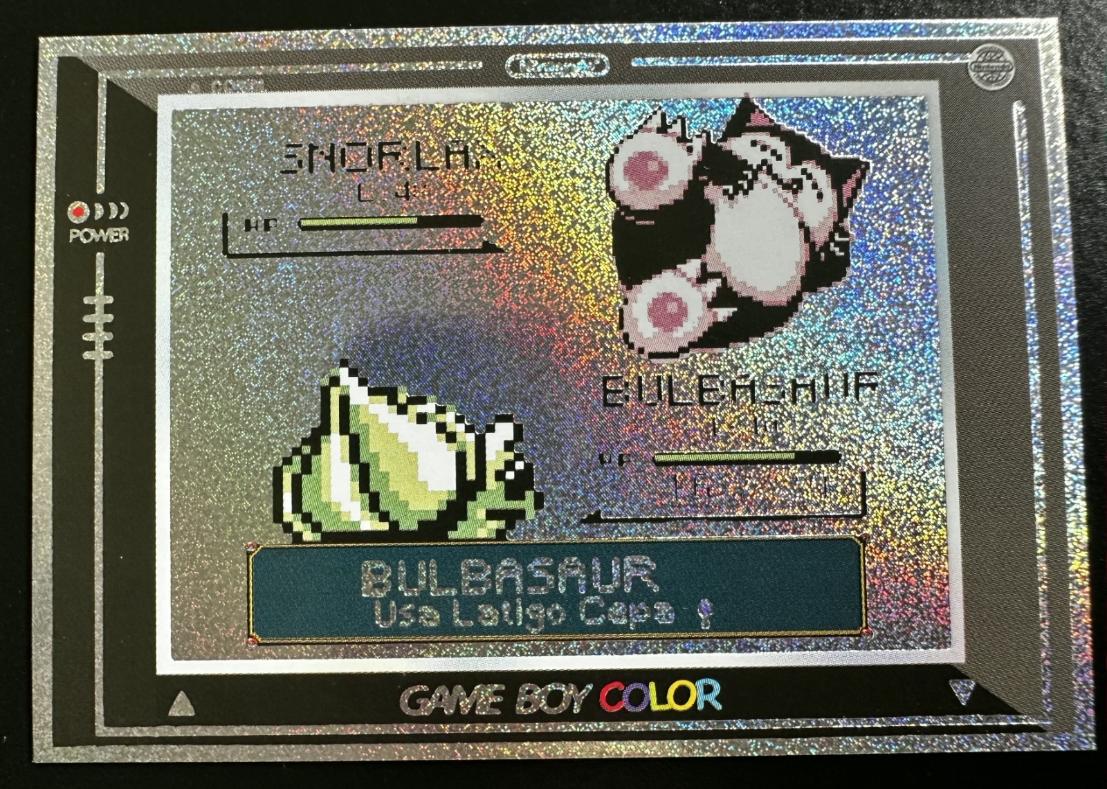 BULBASAUR VS SNORLAX BATTLE – POKEMON CHIBI EVOLUTIONS 2026 RETRO HOLO