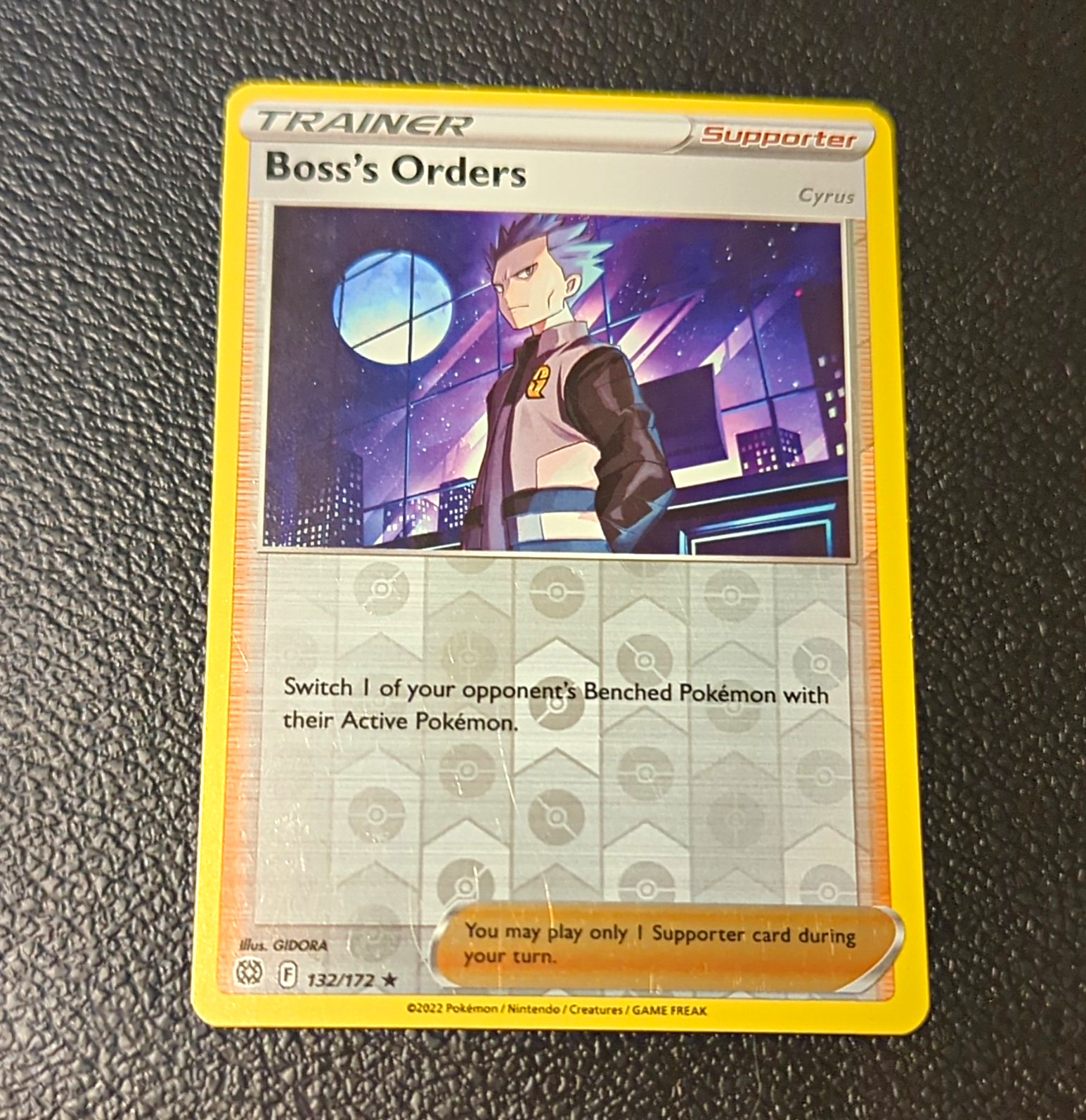 Boss’s Orders (Cyrus) 132/172 Reverse Holo Brilliant Stars EN